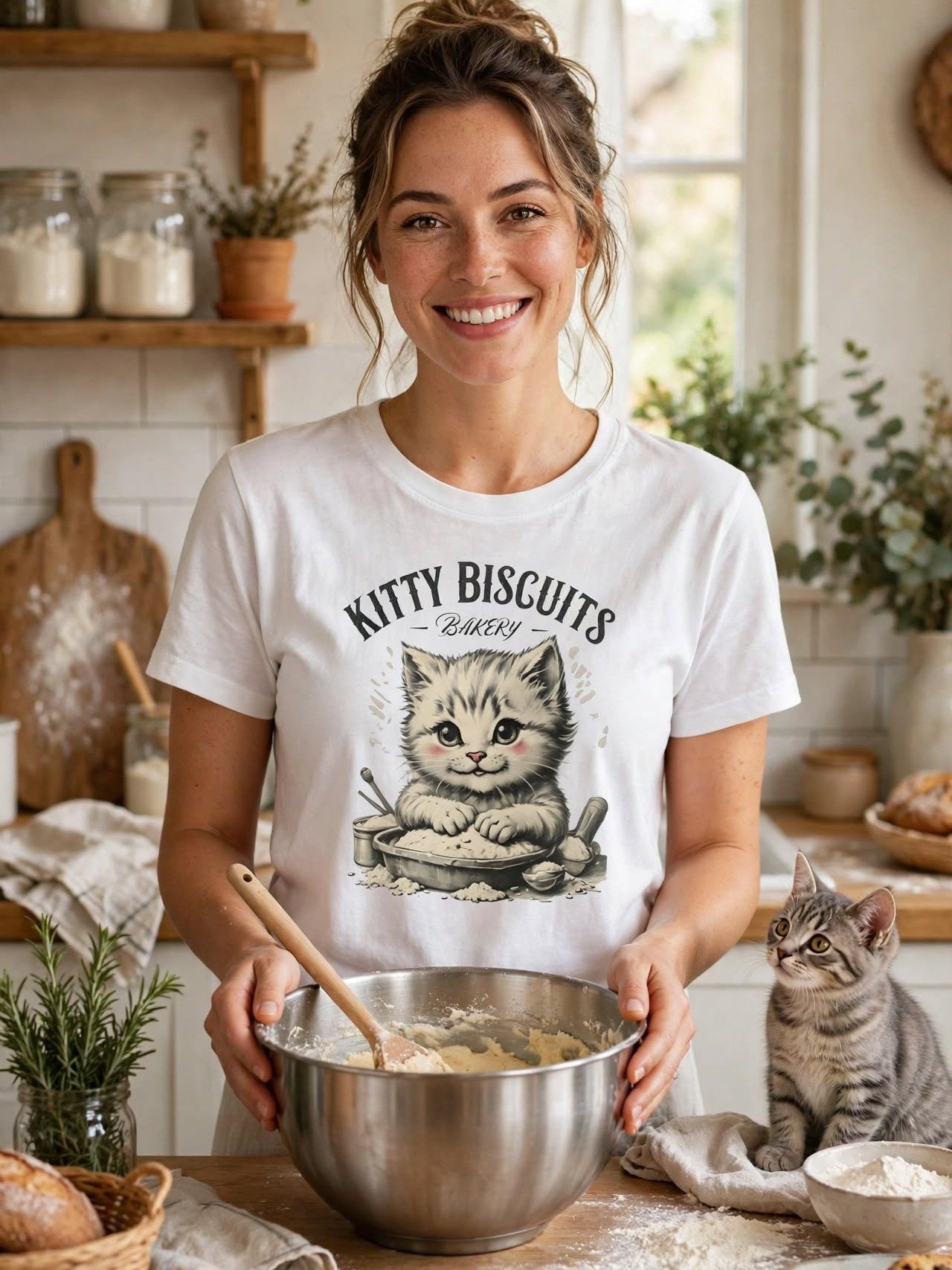 Kitty Biscuits Bakery Tee product image (141)