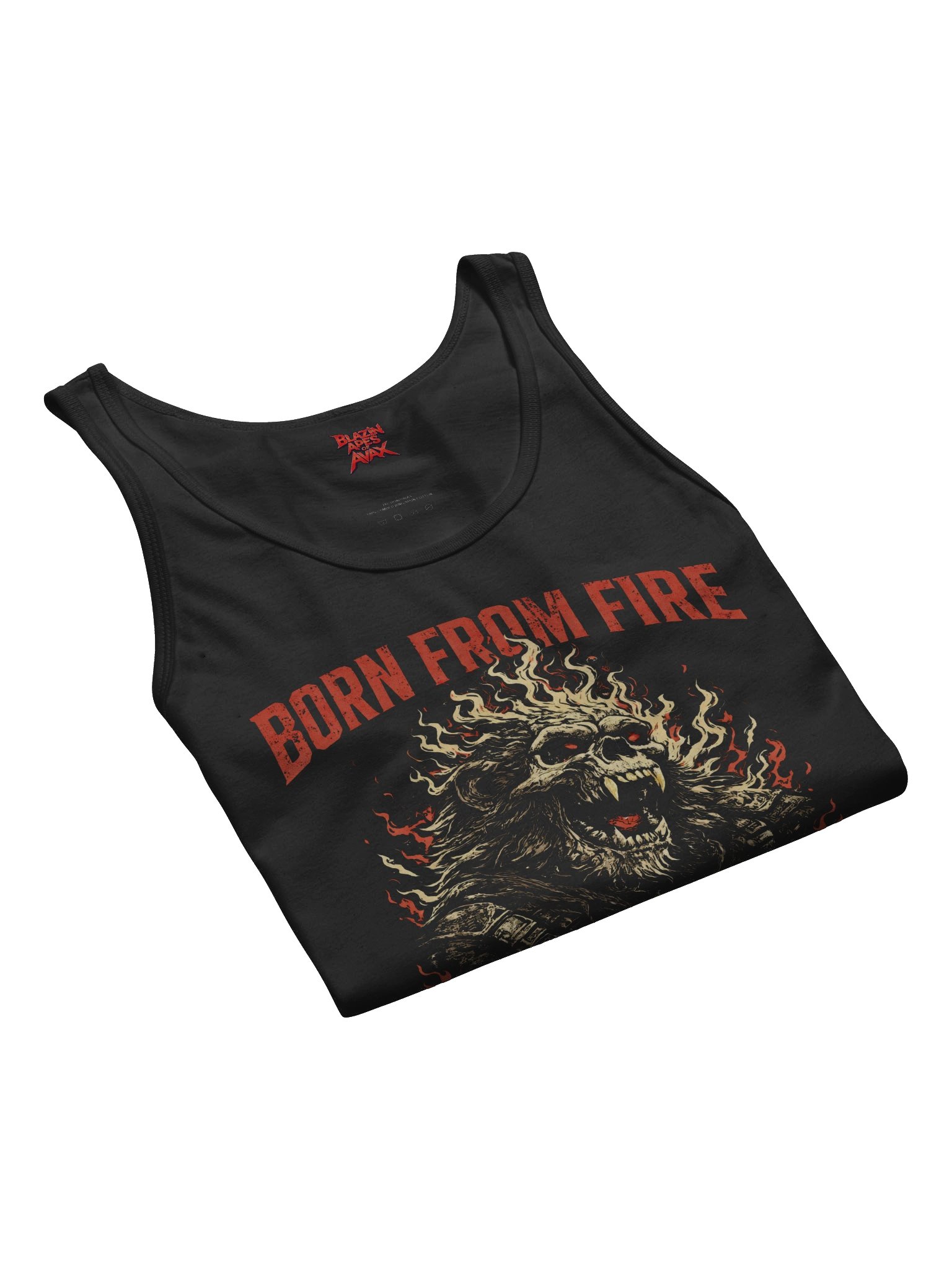 Born from Fire, Live on AVAX Tank-top product image (7)