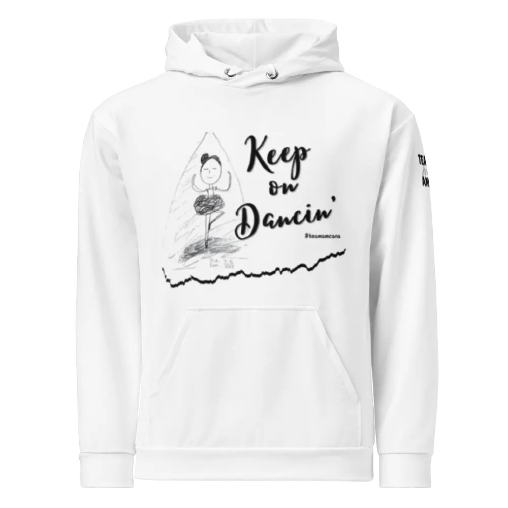 Keep Dancin' - White PULLOVER Hoodie product image (1)