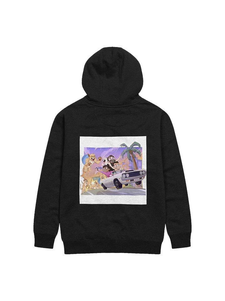 Cat-astrophic Fur-ocius Purrsuit Hoodie product image (1)