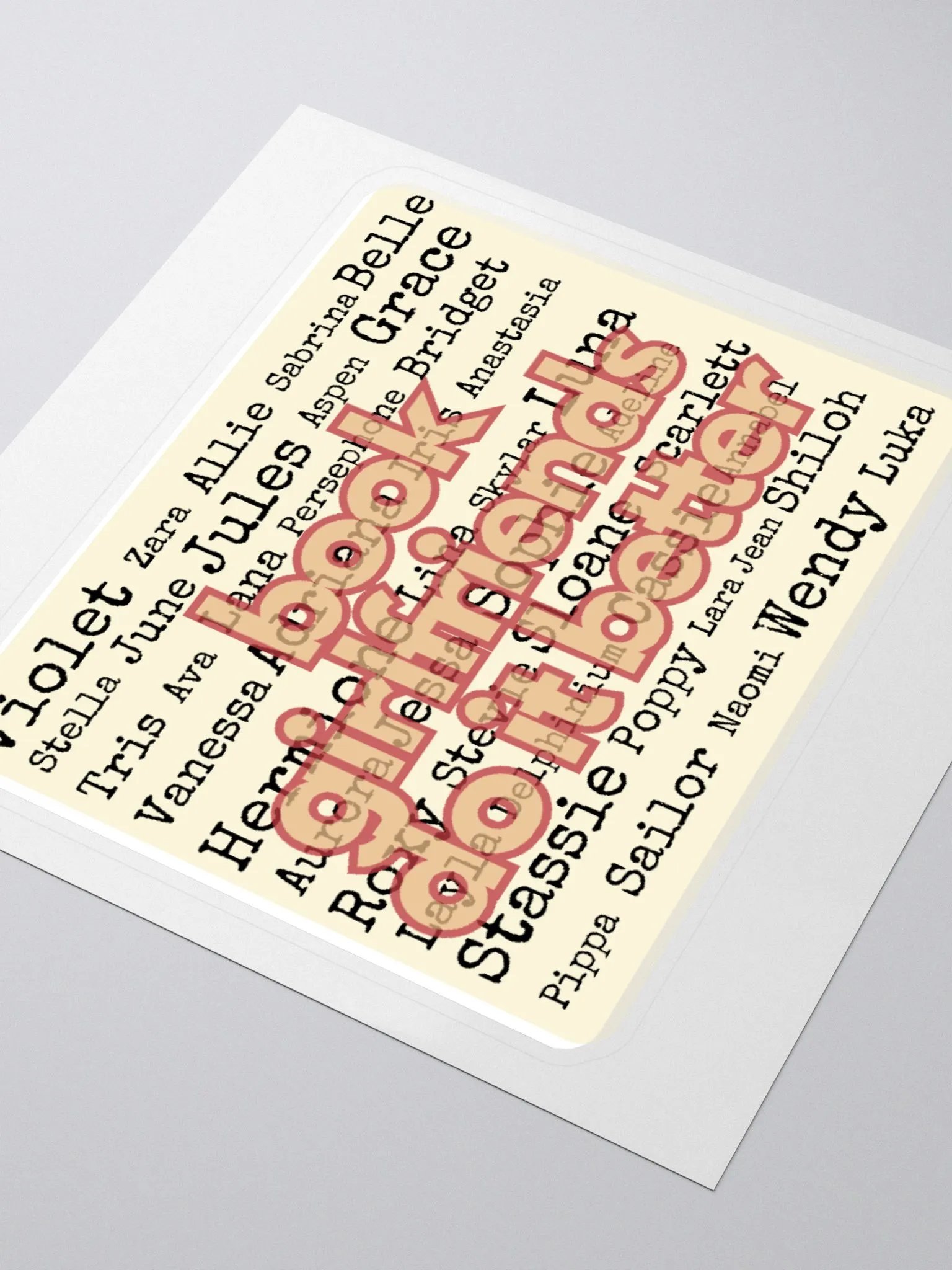 Book Girlfriends - Sticker product image (3)