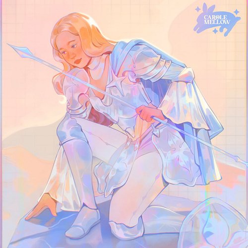 Wearing armor made of glass… 🩵☁️ This was such a fun challenge, and somehow it slowly built up to one of my recent favorite c...
