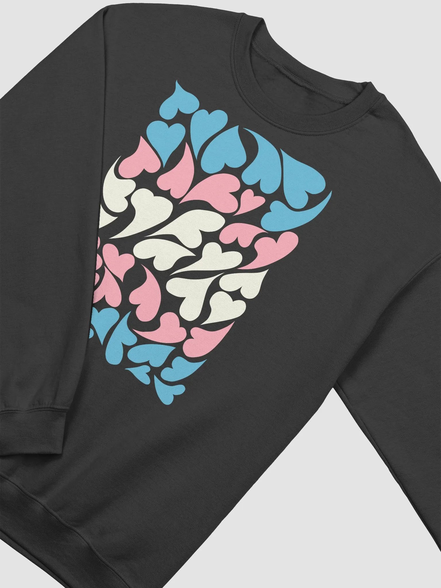 Nestled PRIDE Transgender Sweatshirt product image (5)
