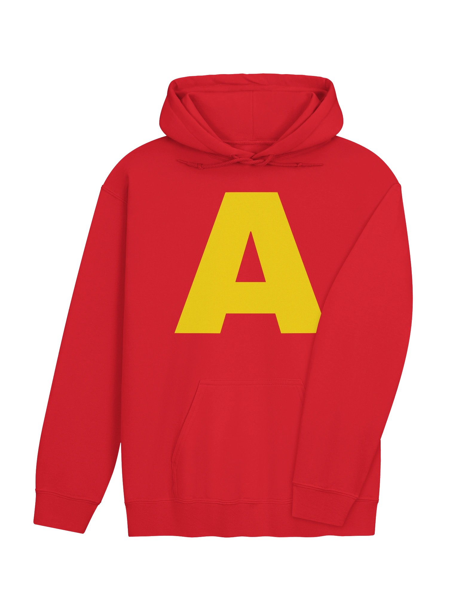 Funny The Chipmunks Hoodie | Chipmunks Halloween Thanksgiving Costume Tee, Letter A Red product image (3)