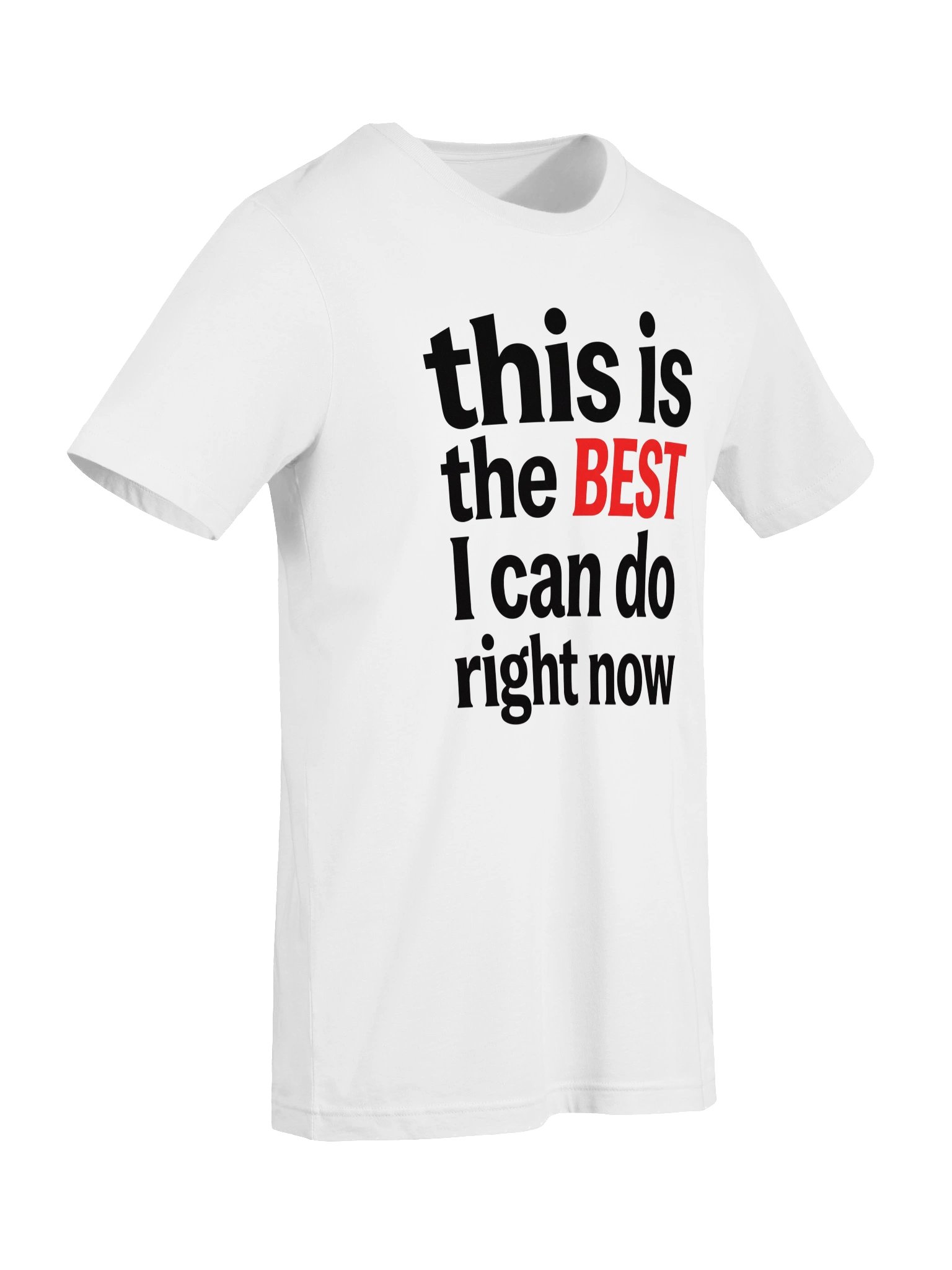 this is the Best I can do right now Statement Tee product image (38)