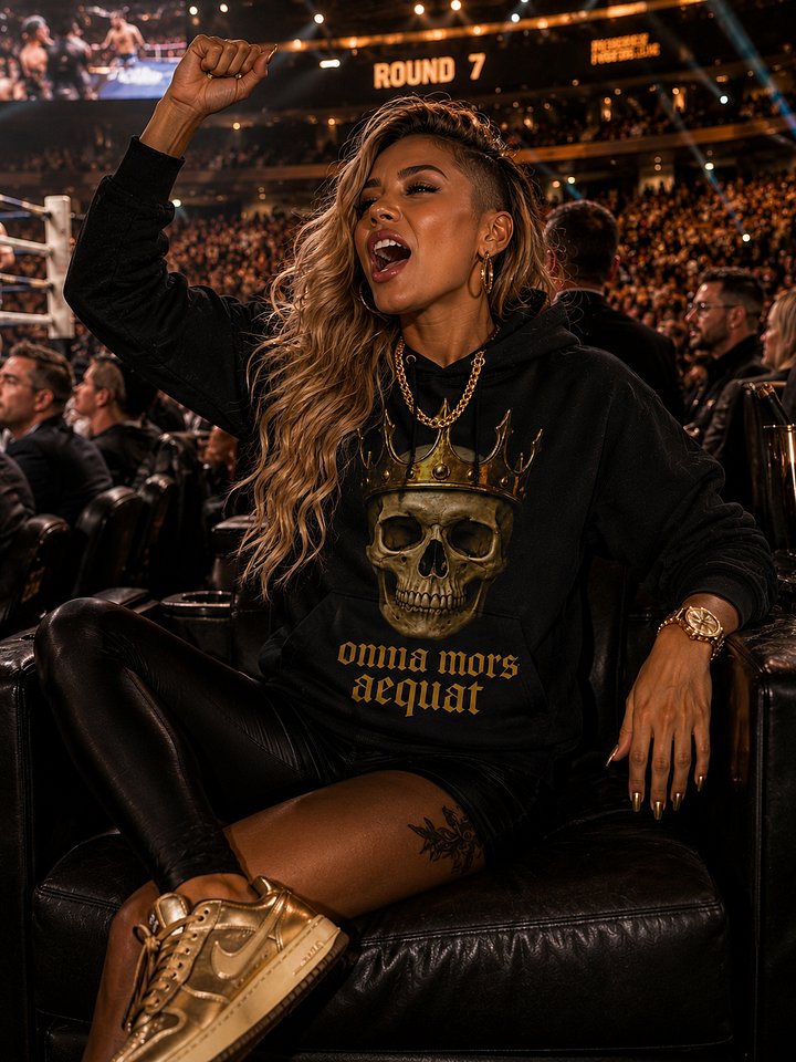 OMMA MORS AEQUAT “Death Makes all things Equal” Hoodie product image (2)