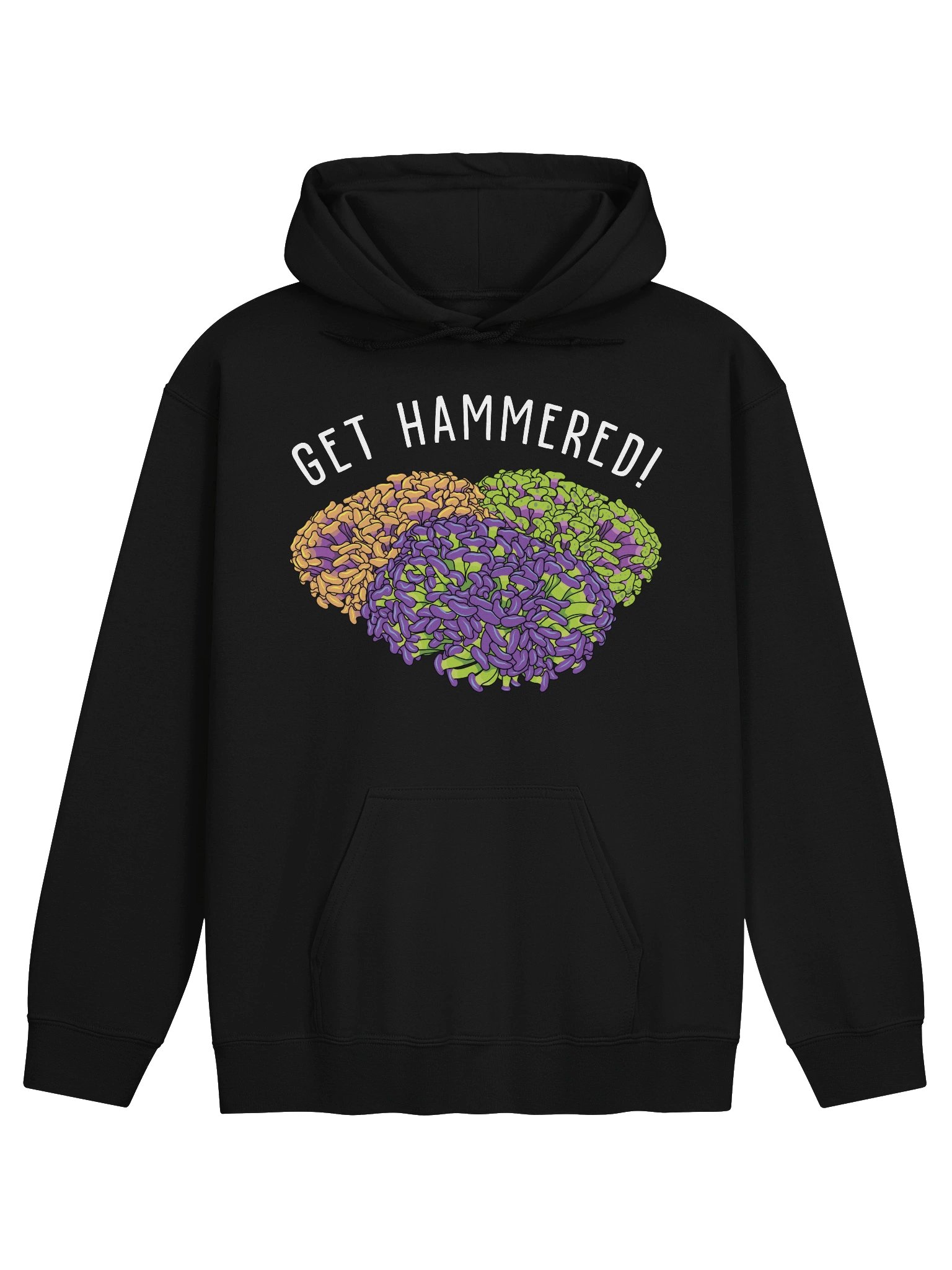 Get Hammered! Hammer Corals Hoodie for Reef Aquarium Lovers product image (3)