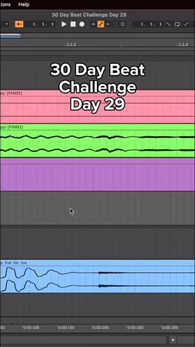 DAY 29! Tomorrow is the last day! How are we feeling??
#musicproducer #hiphop #rnb #ableton #samplechop