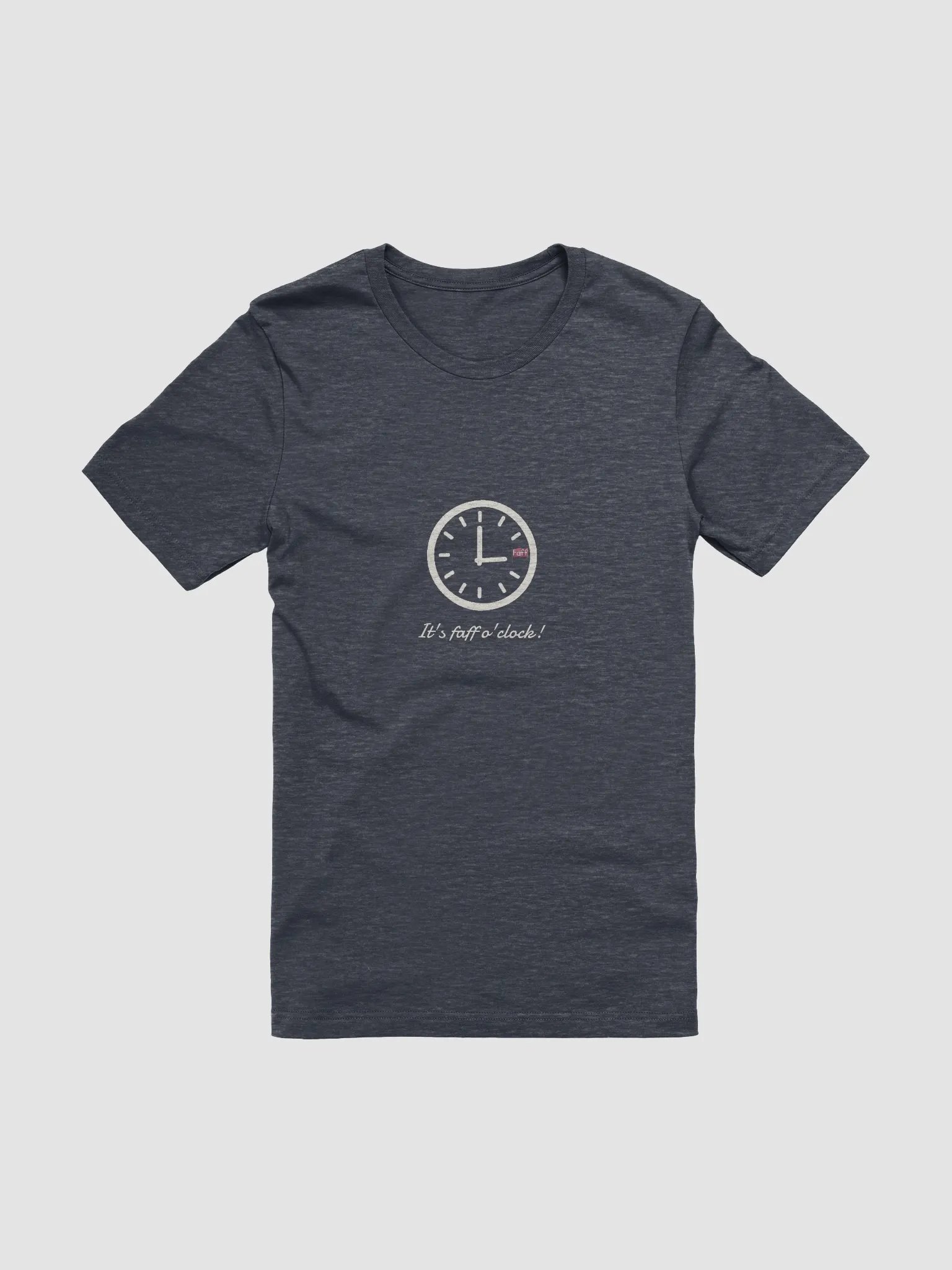 Faff o'clock t shirt (dark) product image (2)