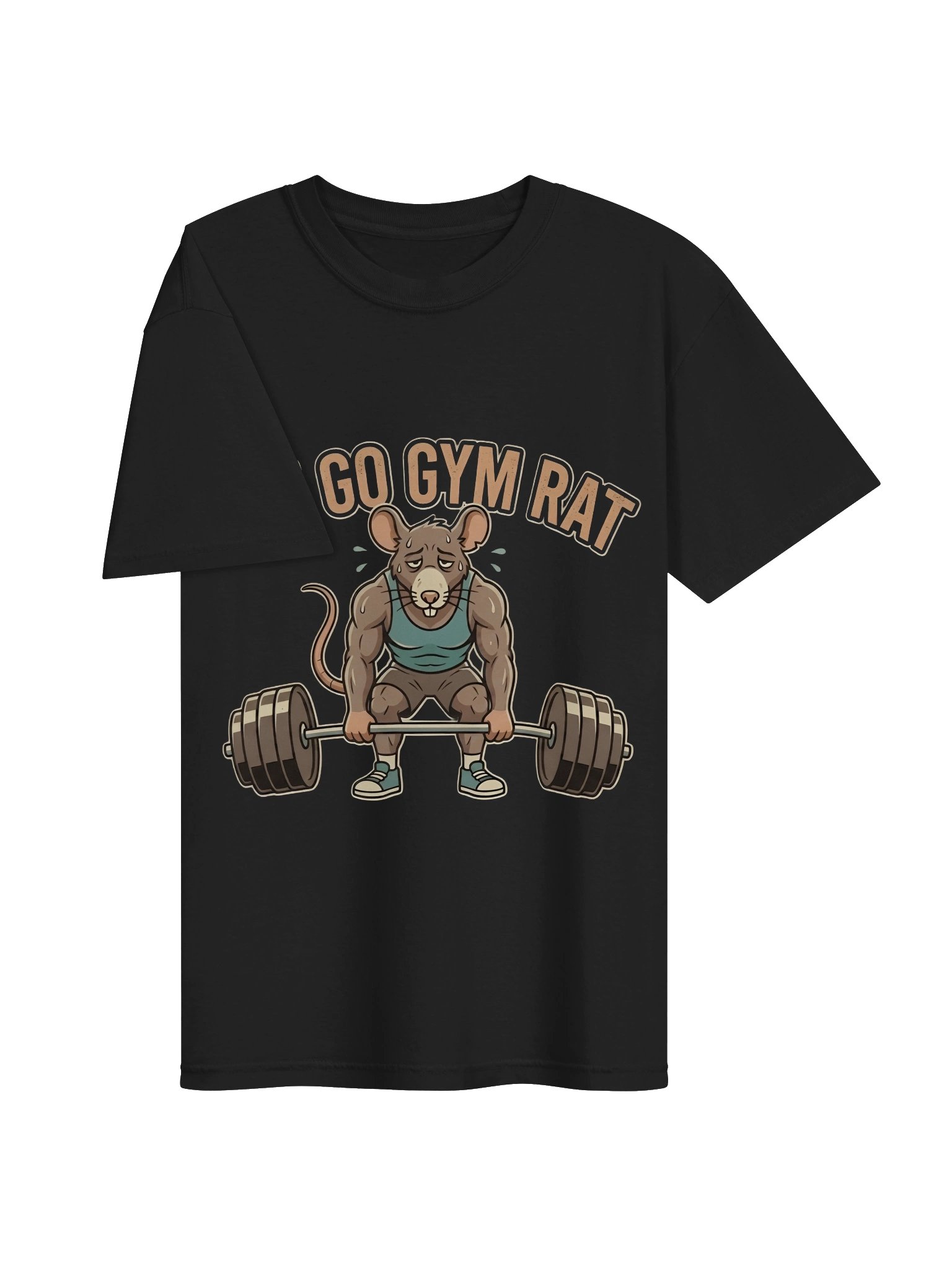 We Go Gym Rat Tee — Funny Gym Meme T-Shirt product image (4)