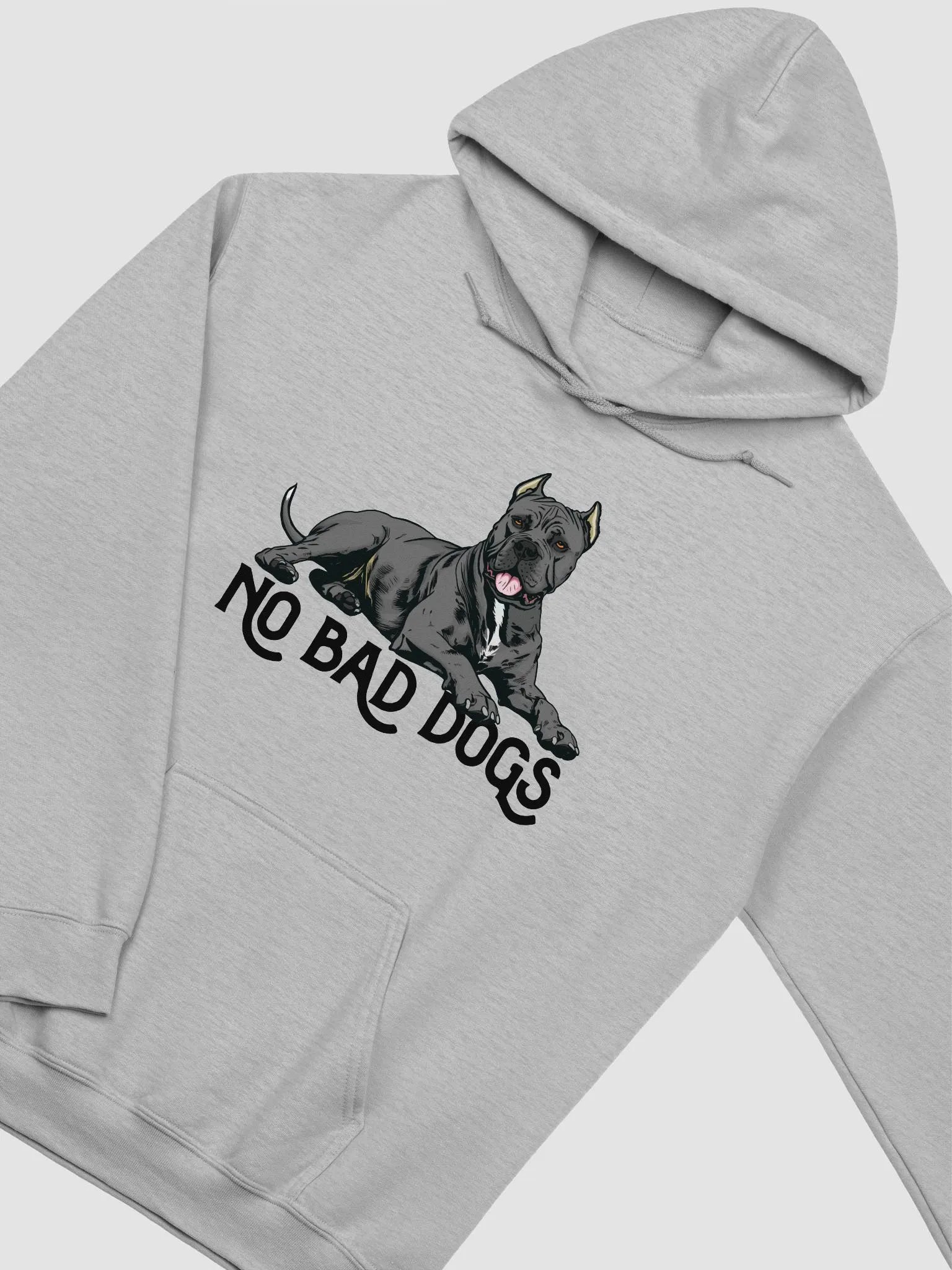 No Bad Dogs Hooded Sweatshirt of a Cane Corso | Funny Hoodie for Cane Corso Paw-rents product image (5)