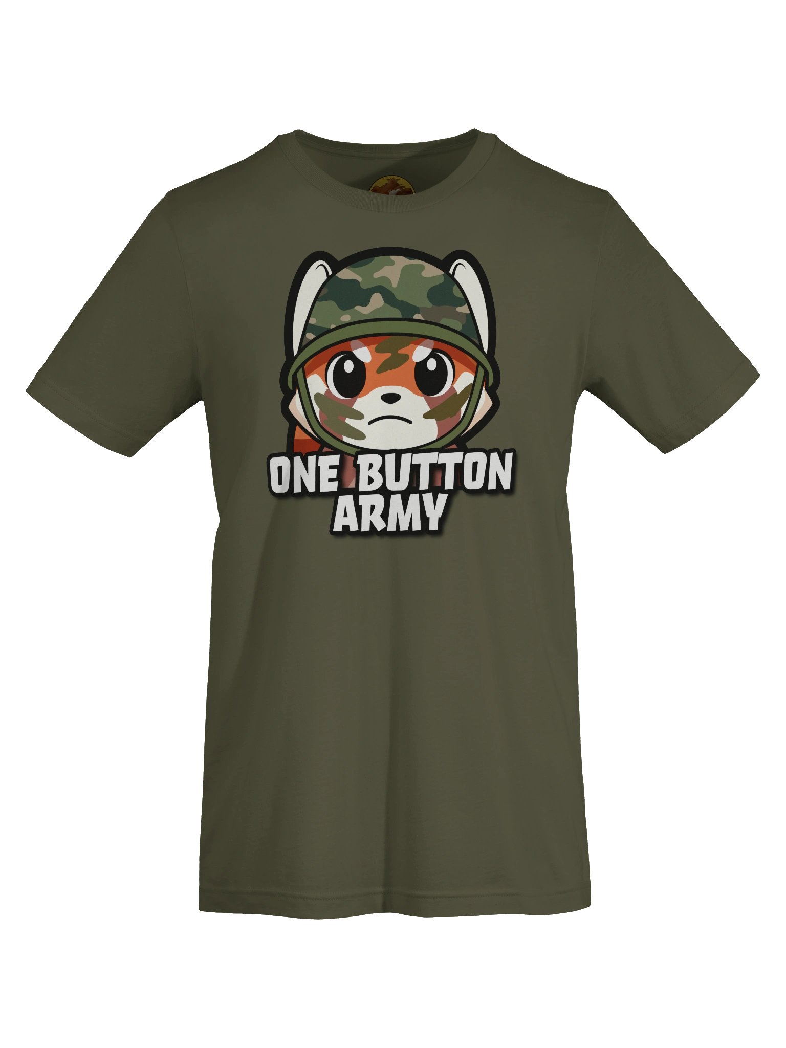 One Button Army T-Shirt product image (77)