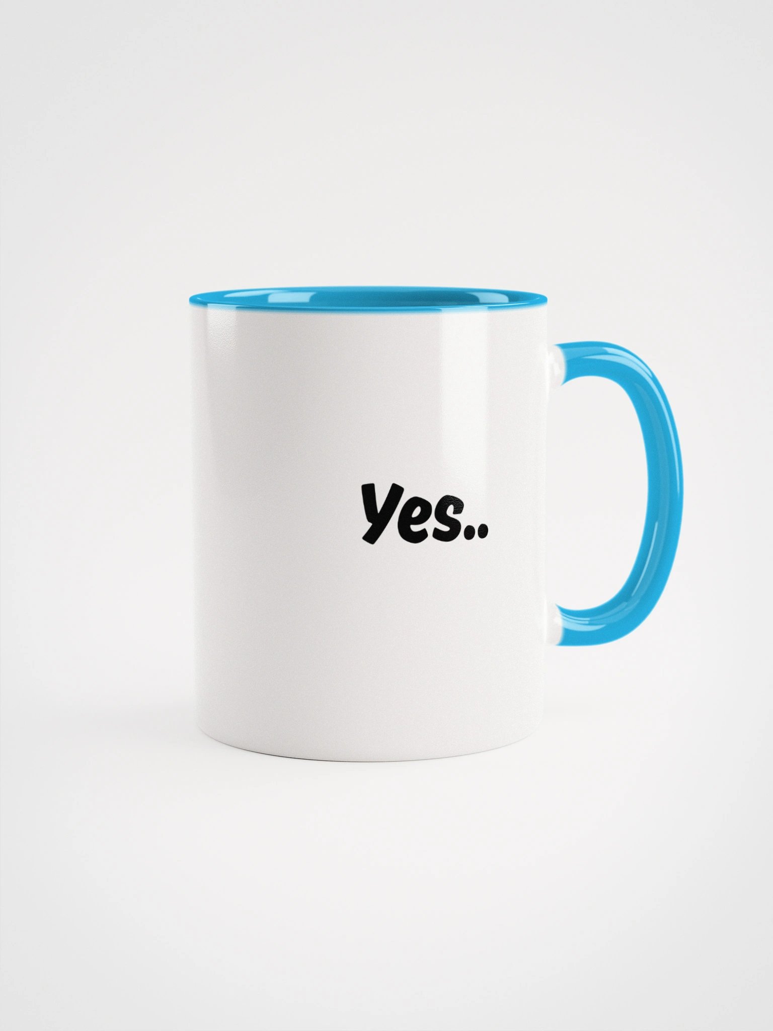 “Yes..” My Vibe Ceramic Mug with Color product image (2)