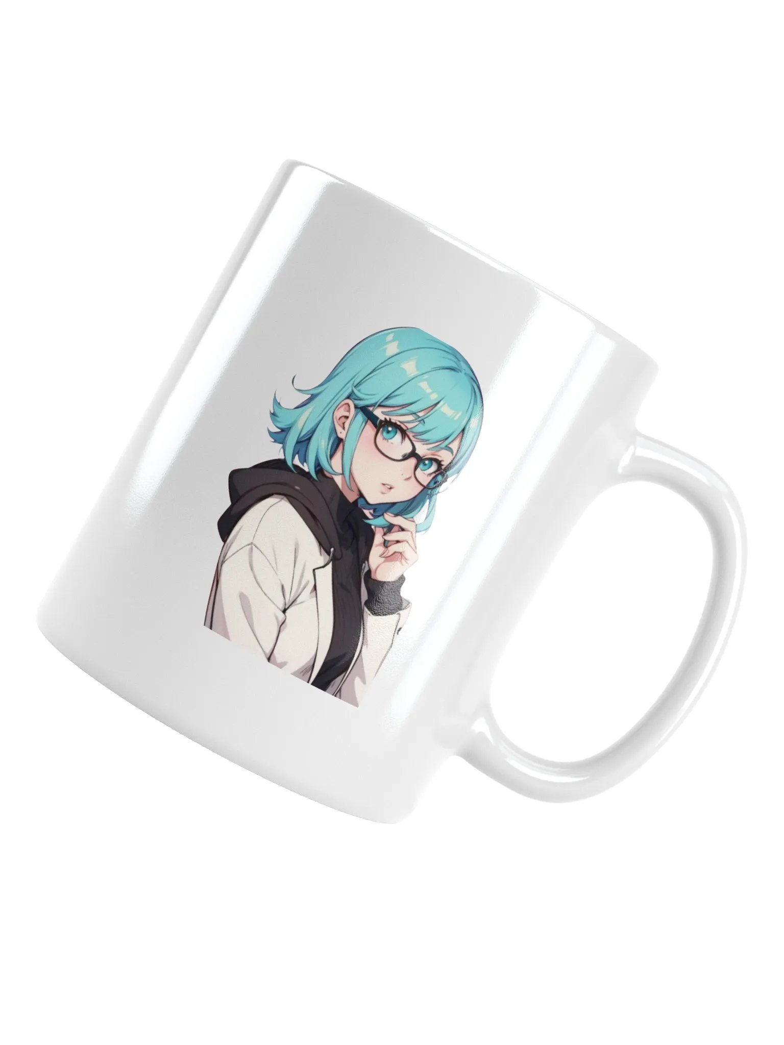 (AQUA WAIFU) K White Mug product image (4)
