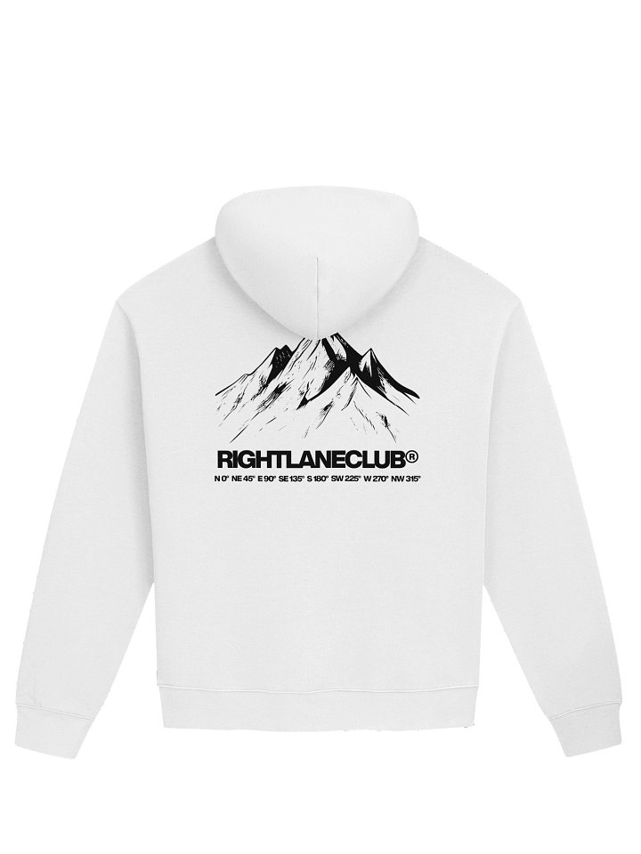 RIGHTLANECLUB® The Ascent Hoodie (Inverted) product image (1)