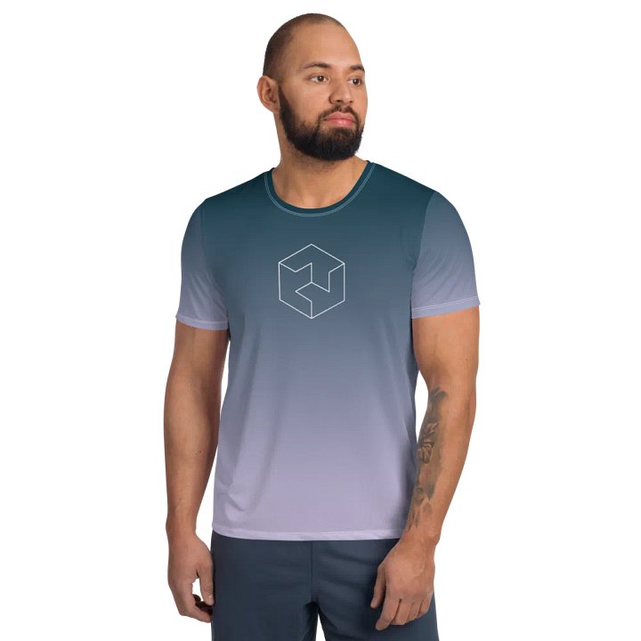 All-Over Print Athletic T-Shirt product image (1)