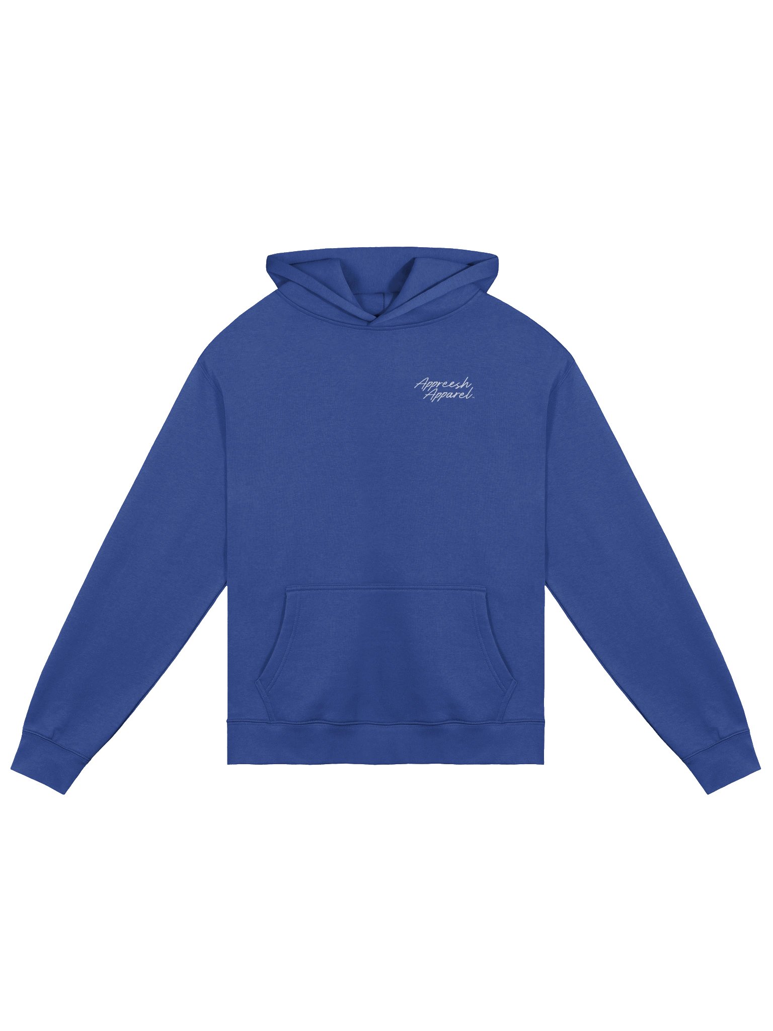 Cobalt Blue Massive Appreesh Signature Hoodie product image (2)