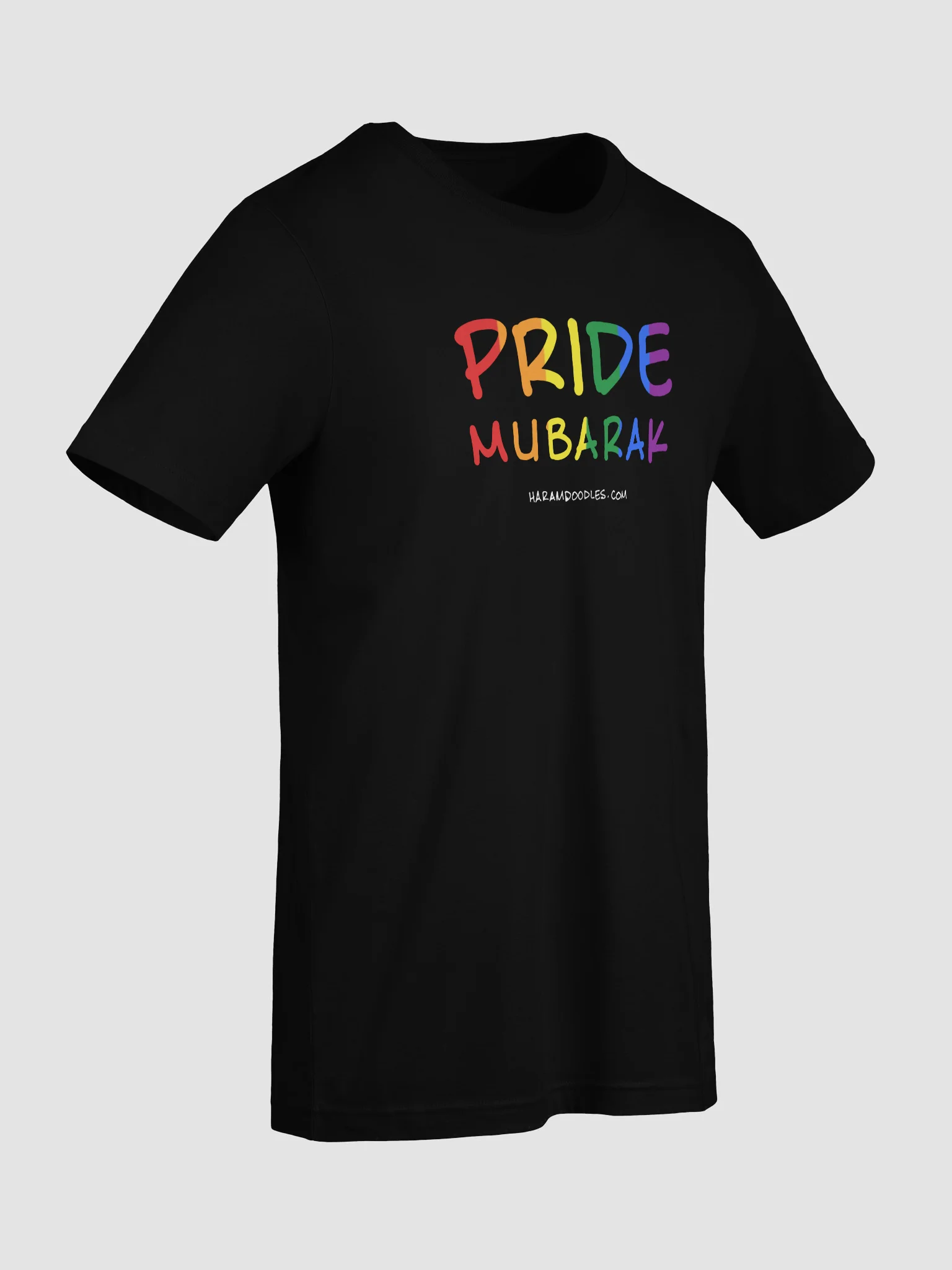 Pride Mubarak Rainbow Flag Supersoft T-Shirt product image (9)