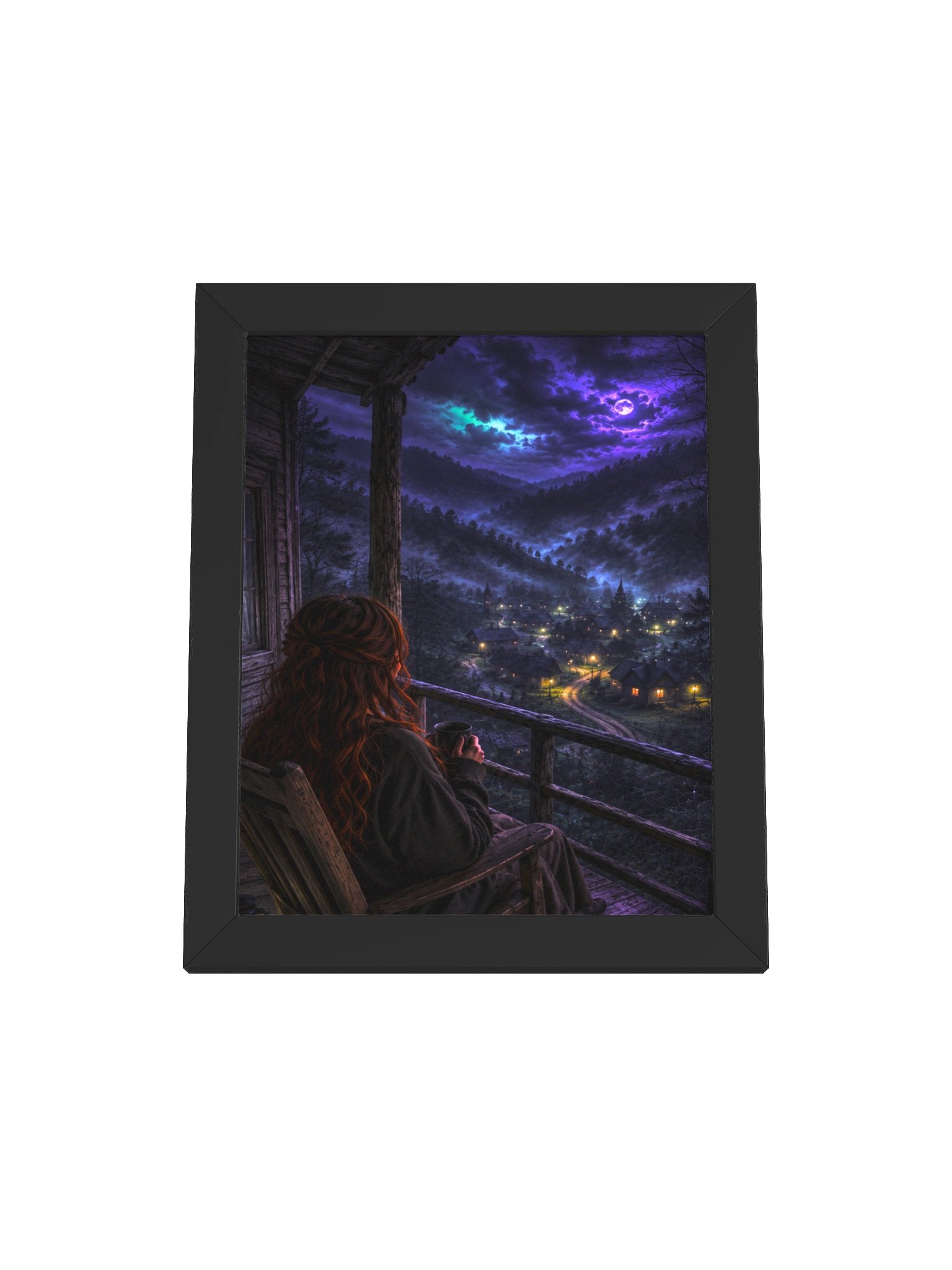POPLAR CREEK FRAMED PRINT product image (1)