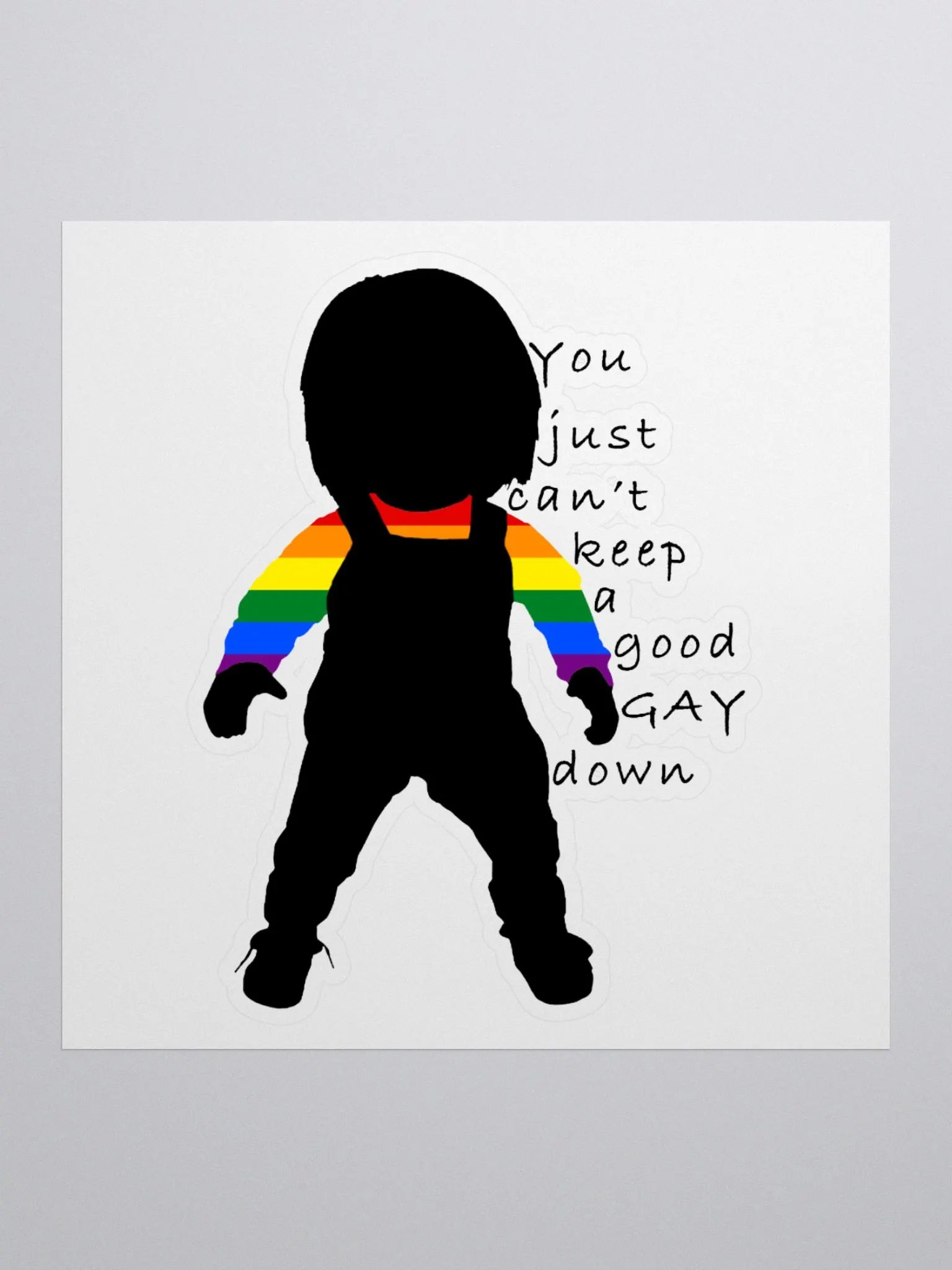 Pride Chucky Sticker product image (1)