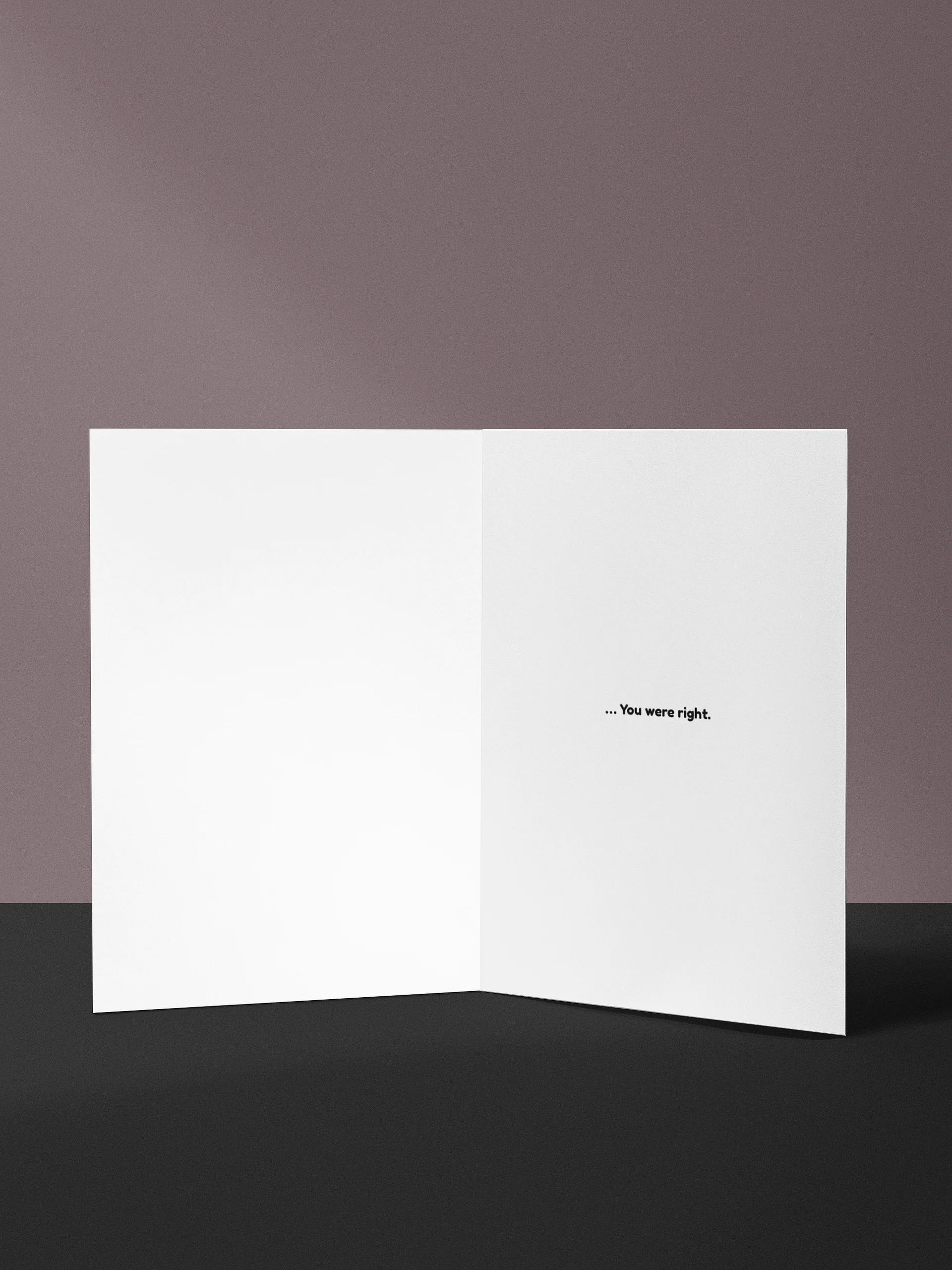“I Have Reached a Preliminary Conclusion” Printable Card (Choose Your Message) product image (3)