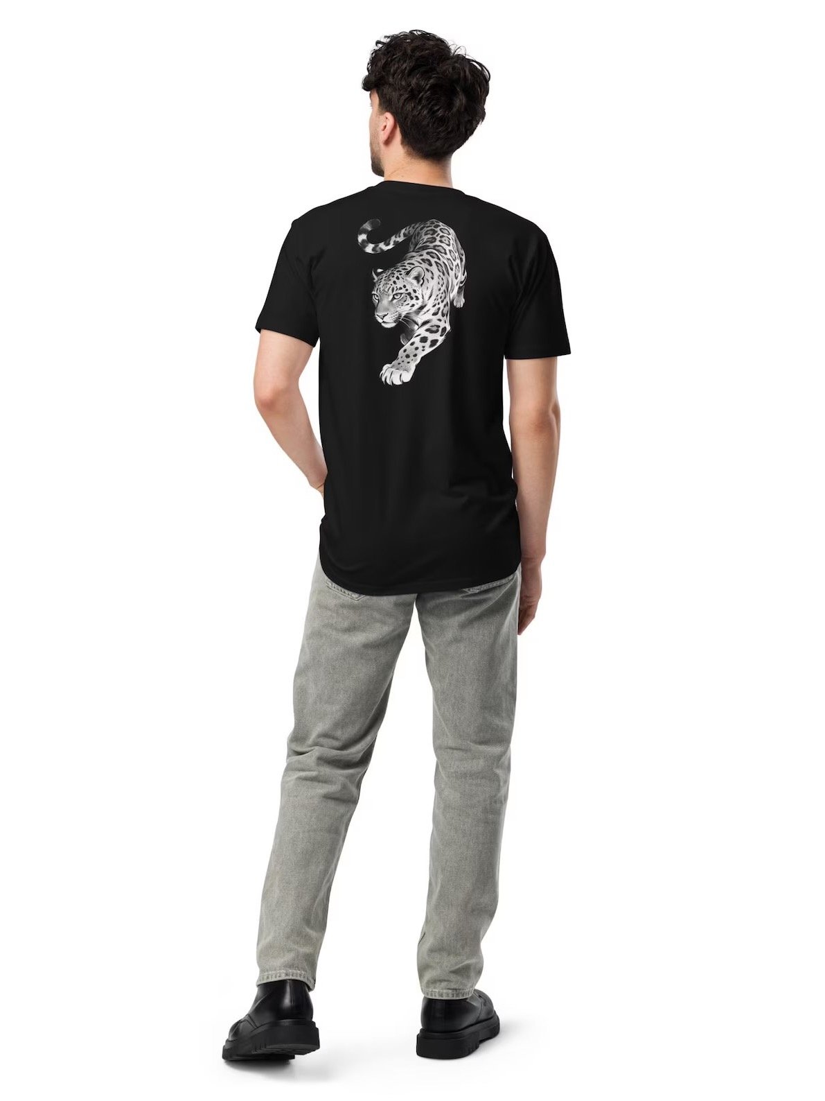 Leopard Mentality™ Leopard Graphic Premium Streetwear T-Shirt product image (9)