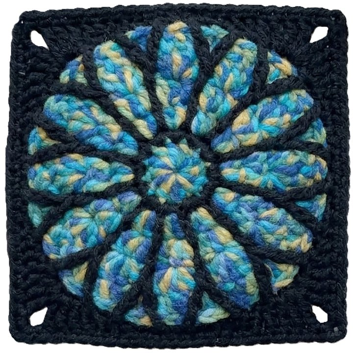 Stained Glass Granny Square 4 product image (1)
