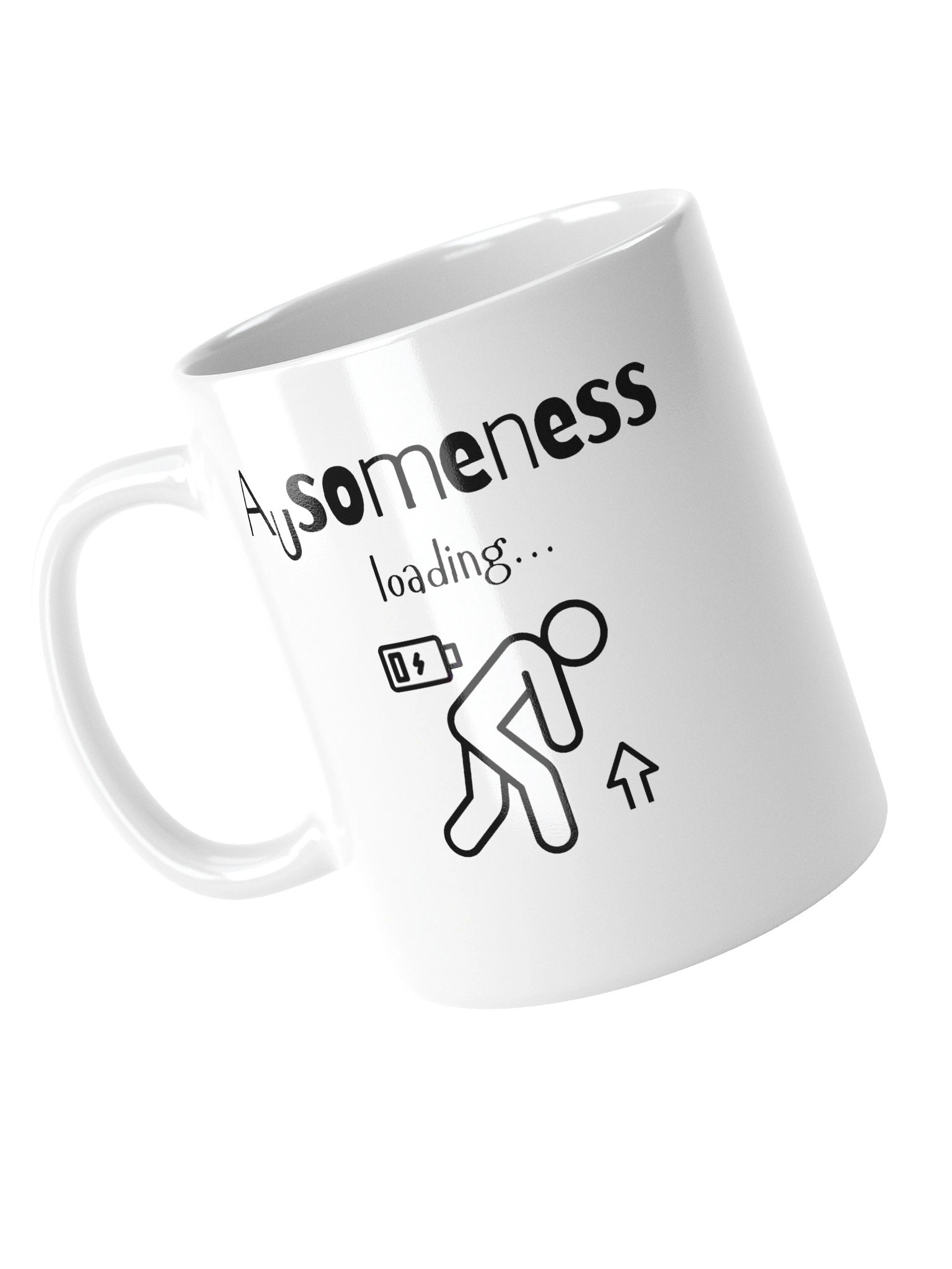 AuDHD Loading White Mug product image (5)