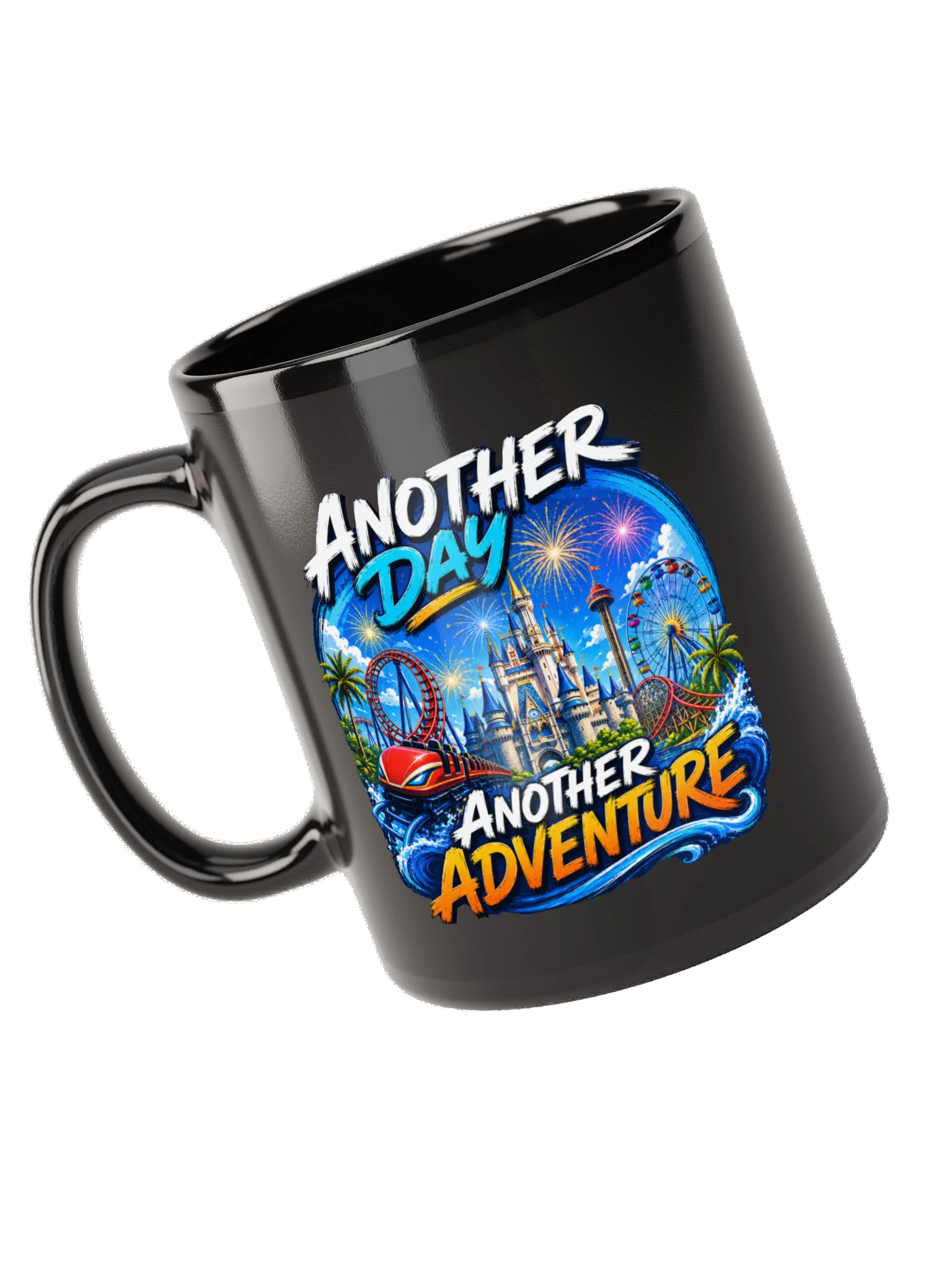 Another Day, Another Adventure Theme Park Coffee Mug product image (5)