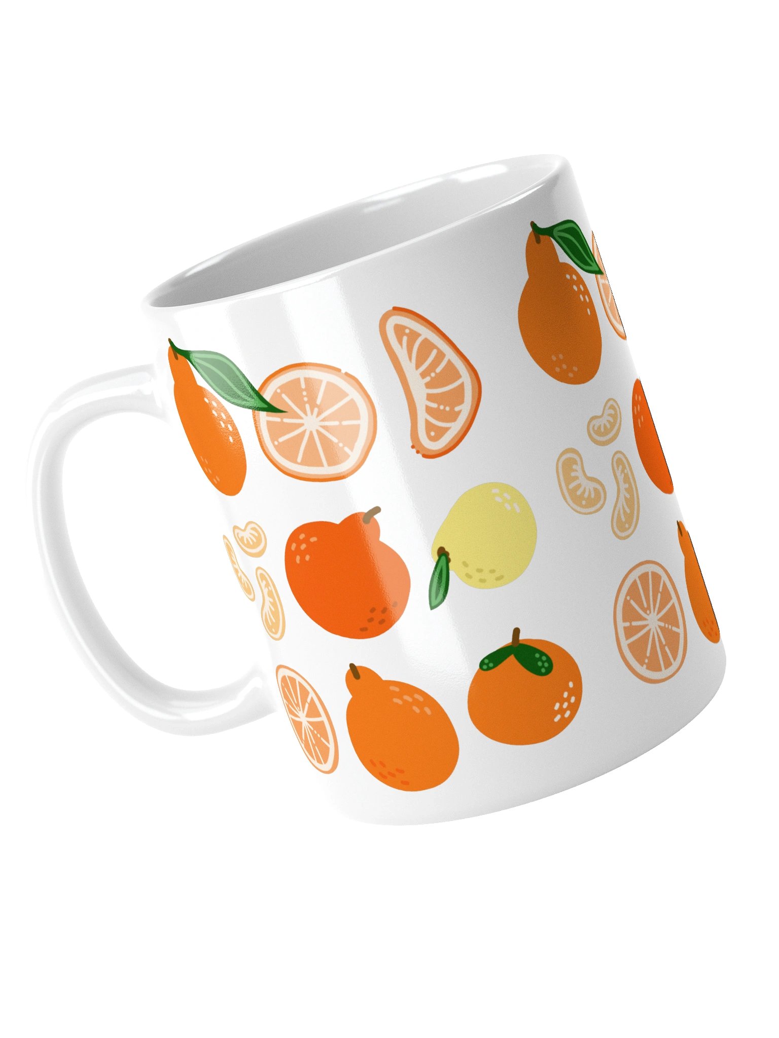 Oranges Pattern Mug product image (1)