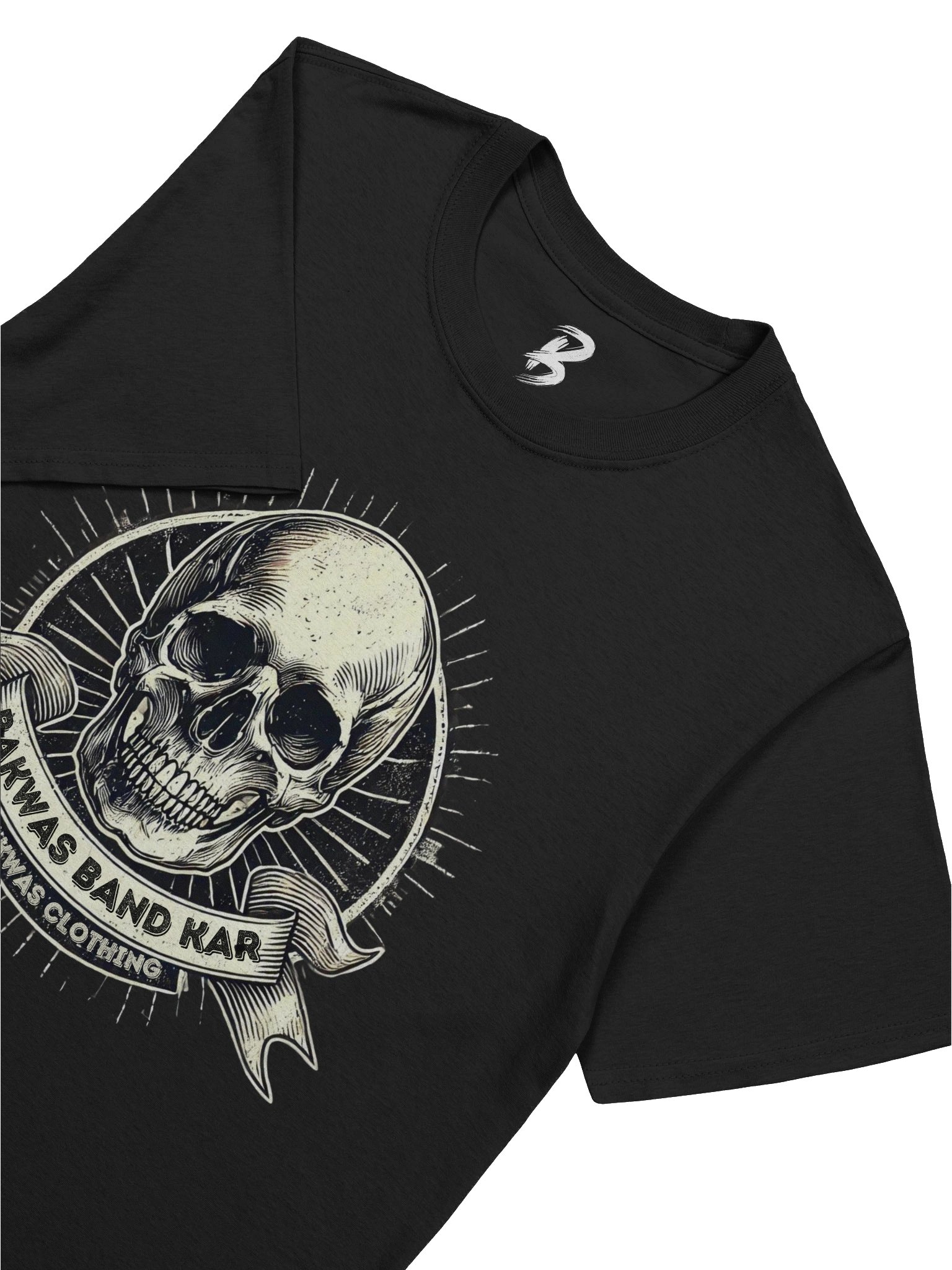 Bakwas Band Kar Skull Tee – Desi Graphic T-Shirt product image (7)