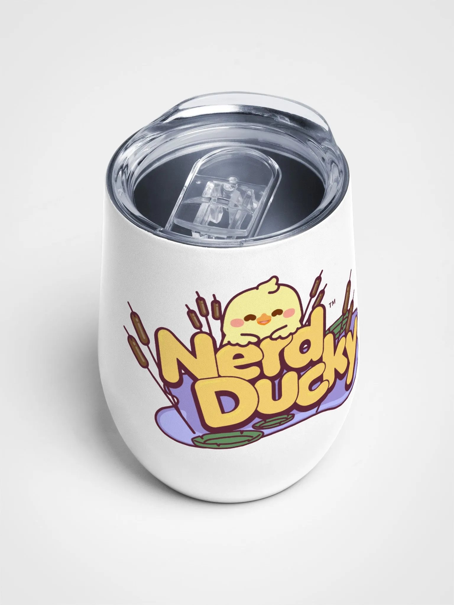 Nerd Ducky Wine Tumbler product image (4)