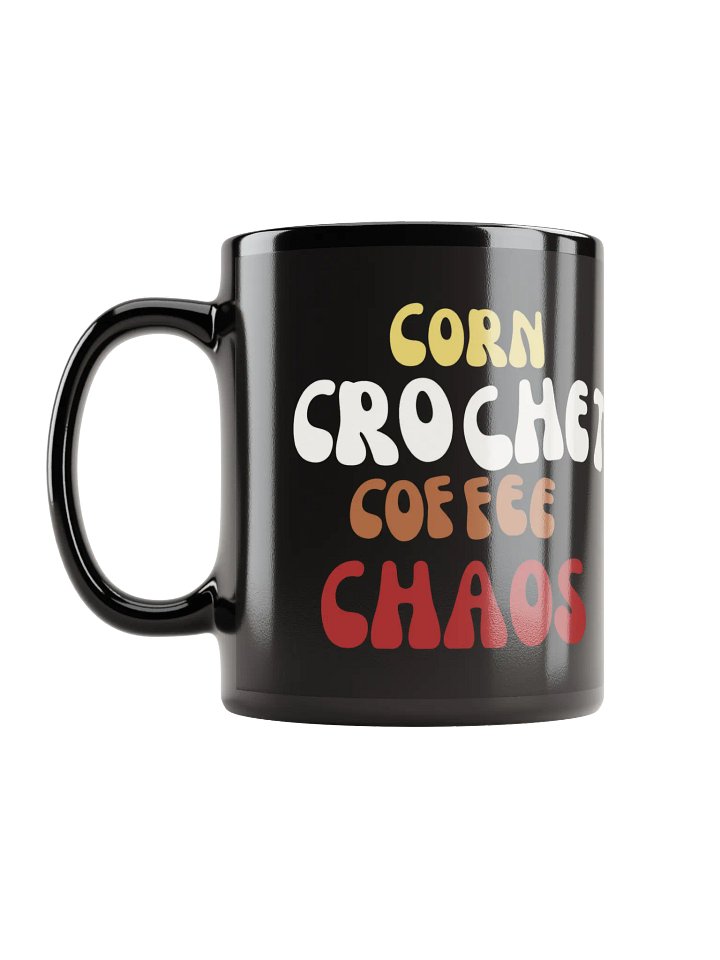 Corn Crochet Coffee Chaos Mug product image (1)