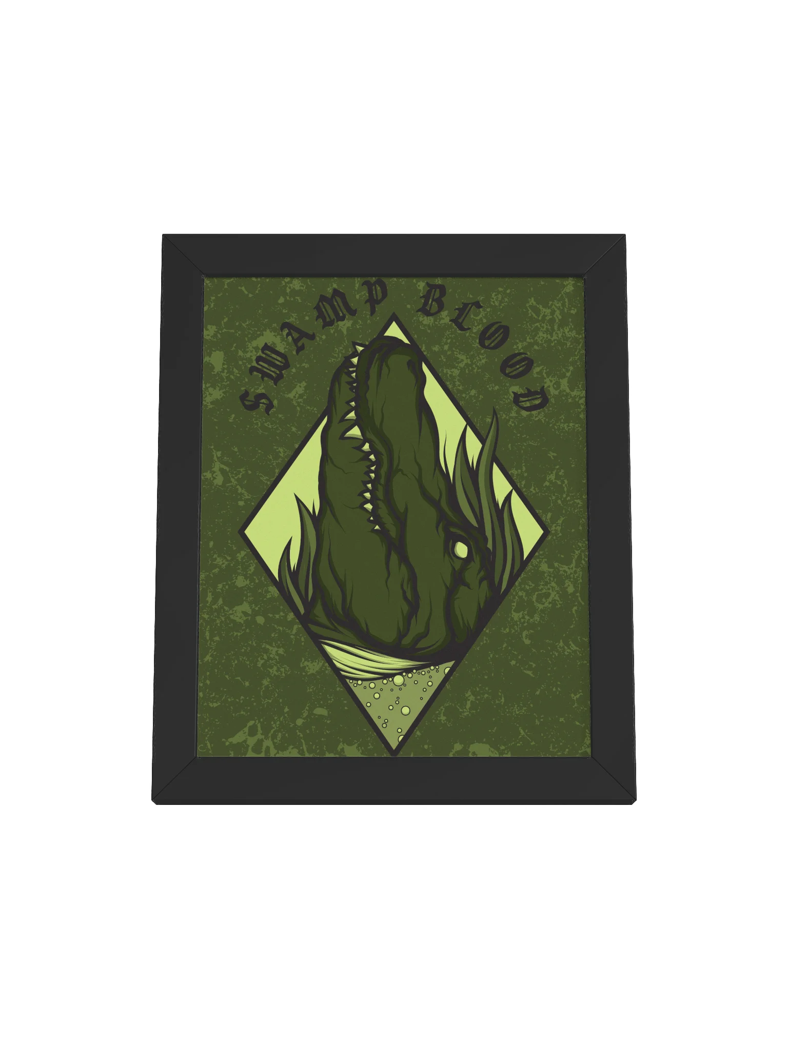 Framed Swamp Blood Poster product image (4)