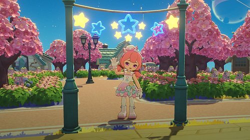 Pretty views from my planet in #petitplanet ! ⁠
⁠
If I had to define my planet I would say : cute, pink and full of sakura tr...