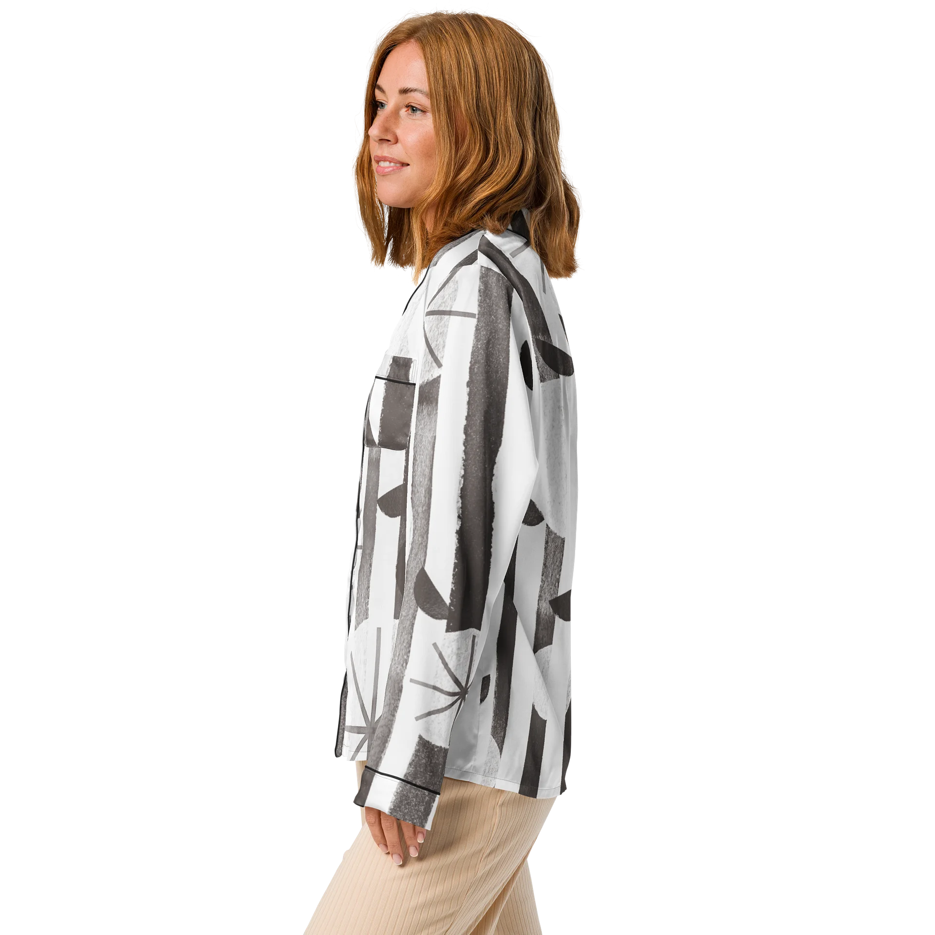 Abstract Moonburst Pajama Top product image (5)