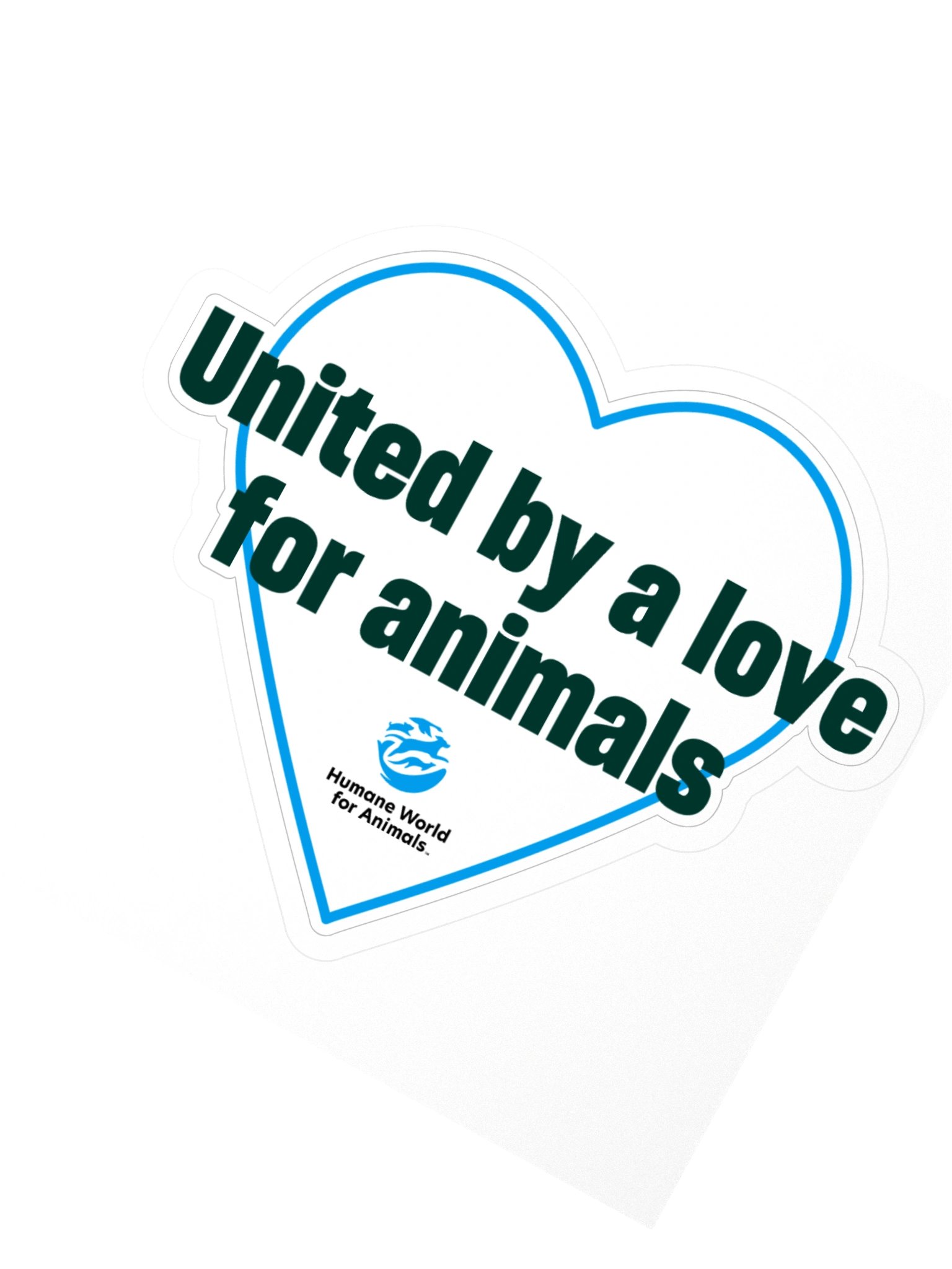United by a love of animals - Sticker product image (3)