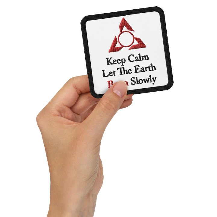 Let The World Burn | Embroidered Patches by Allcolor product image (2)