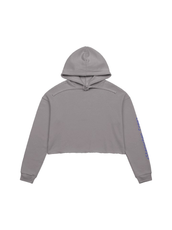 Sternchen-Crew Crop Top Hoodie product image (1)
