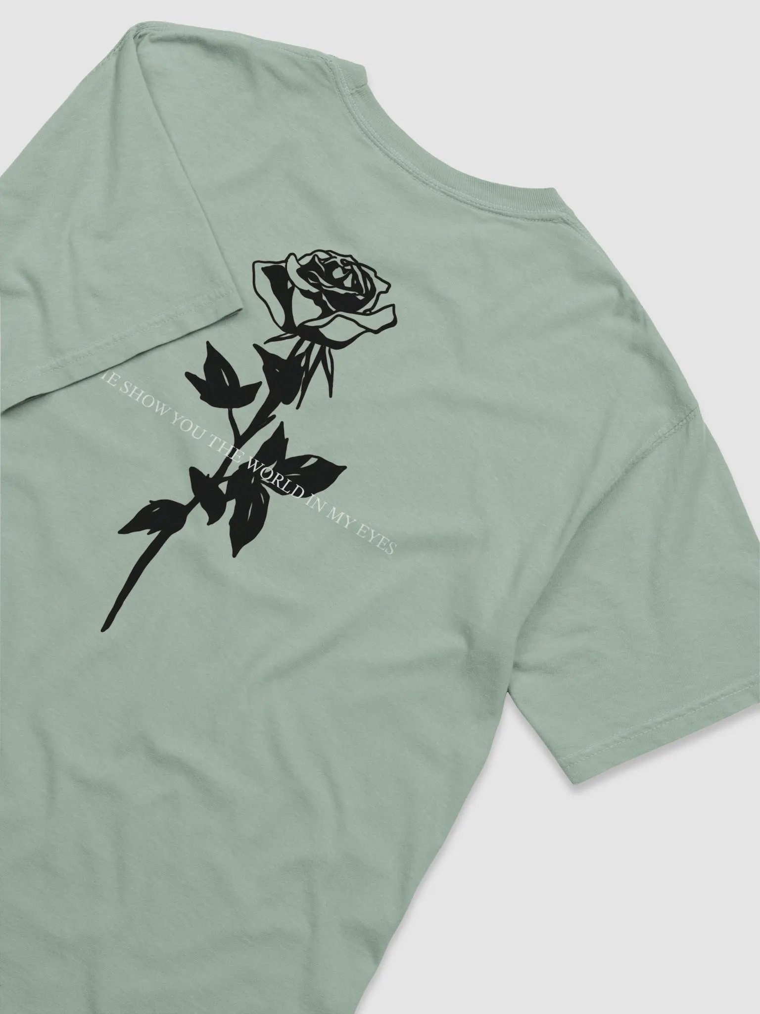 E WORLD Distorted T-Shirt product image (1)