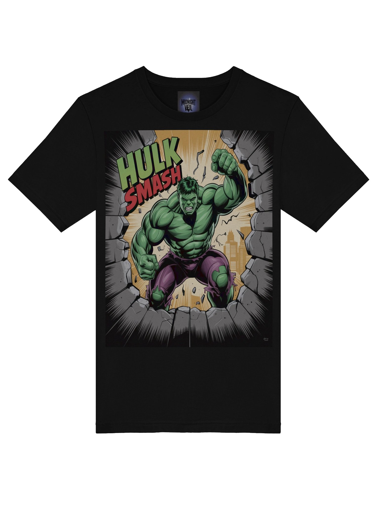 Emerald Eclipse: Hulk Wall-Bursting Rampage T-Shirt product image (7)