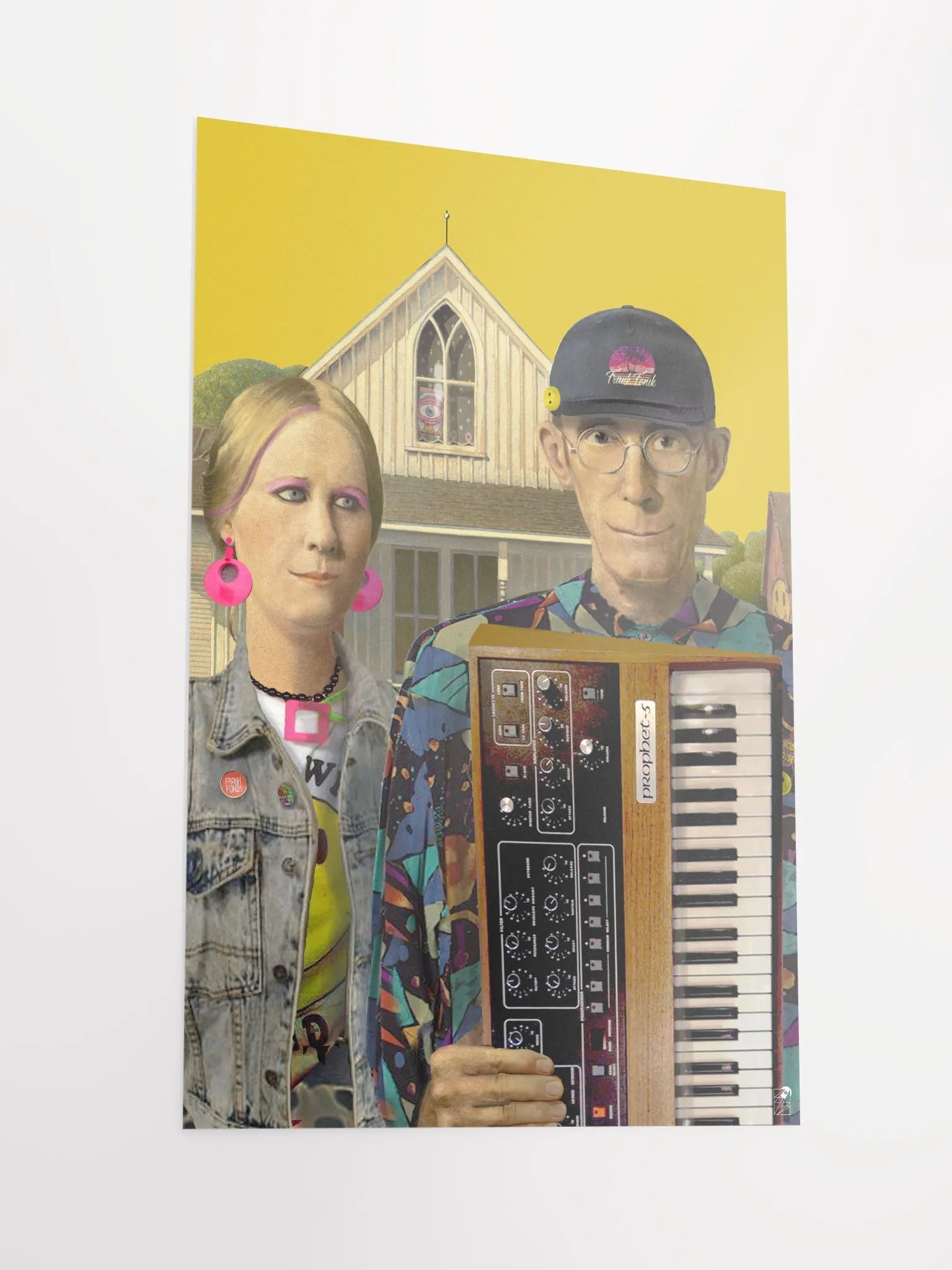 American Prophet by Frank Fonik (SeQuential CirCuits ProPhet-5 Tribute), Matte Paper Poster product image (2)