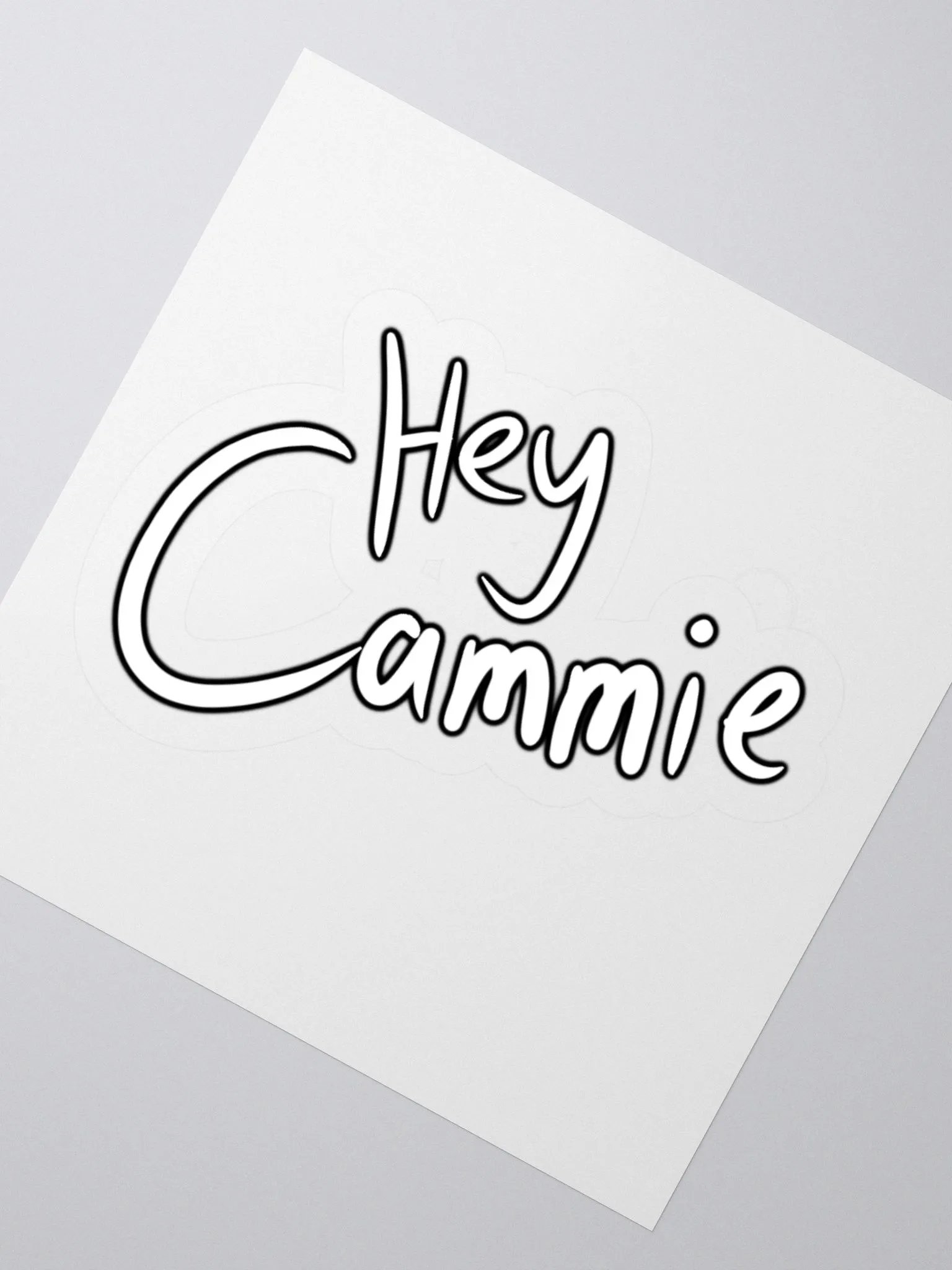 Hey Cammie Logo - Sticker product image (2)