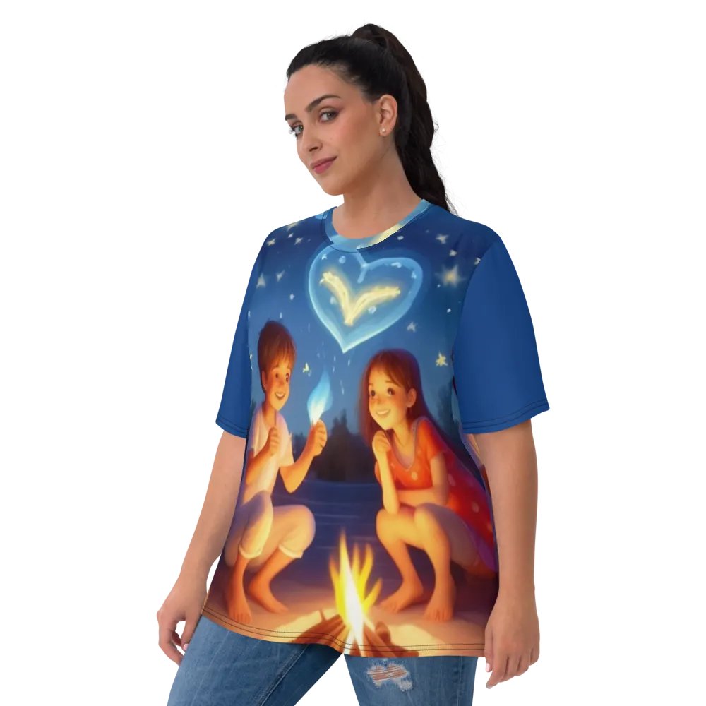 Novelty Puppy Love all over print tee product image (7)