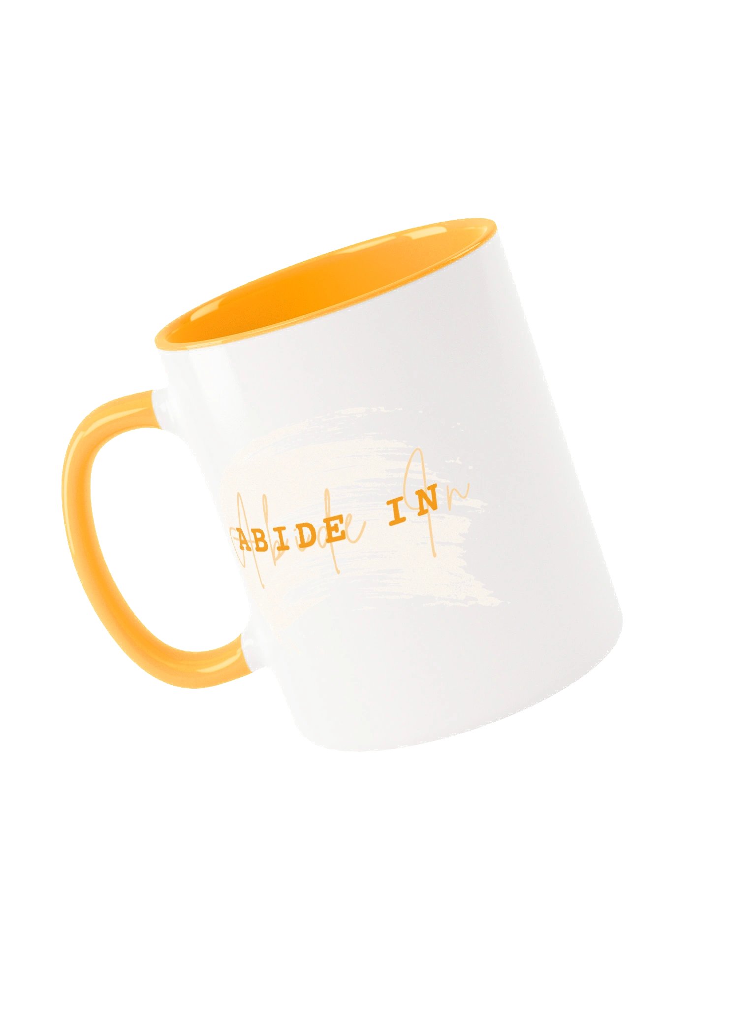 Abide In Him - White/Gold Mug product image (1)
