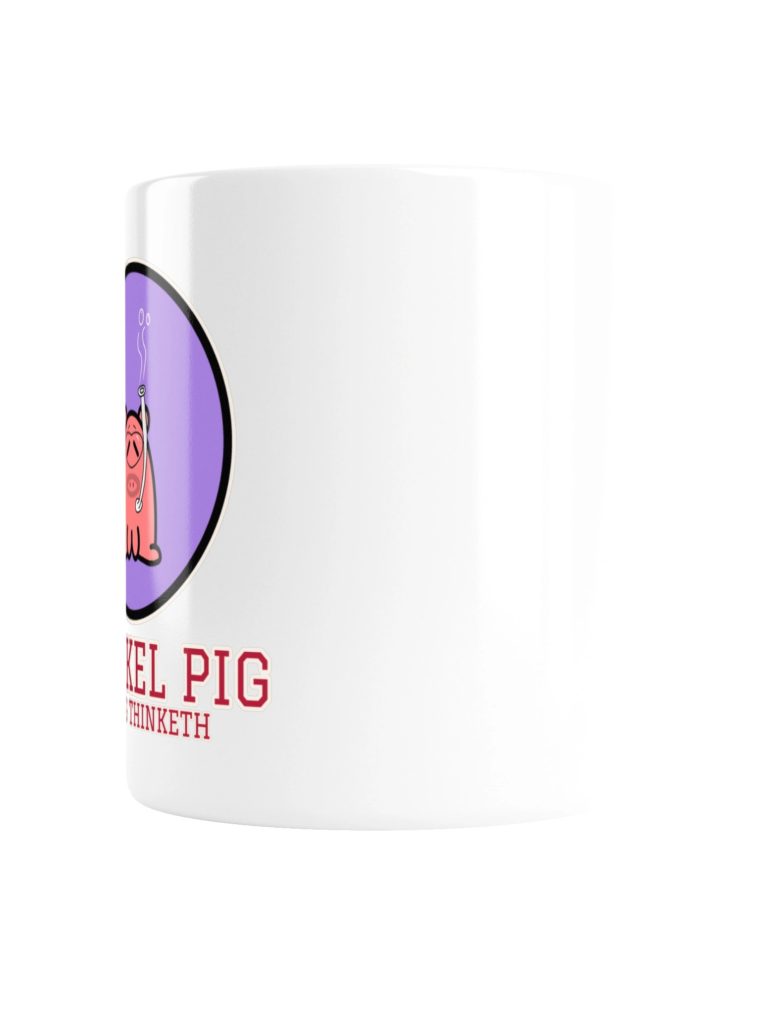 Snorkel Pig Mug | As a Pig Thinketh product image (4)