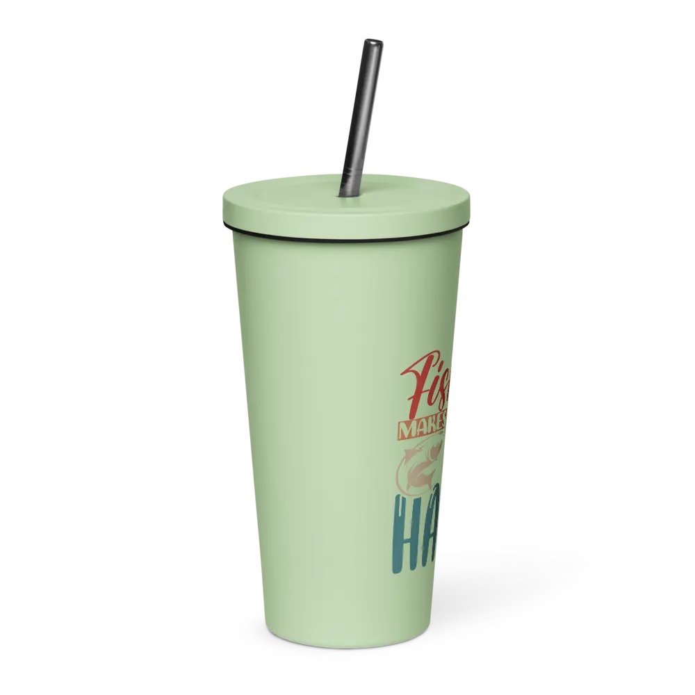 Happy Fishing Insulated Tumbler product image (8)