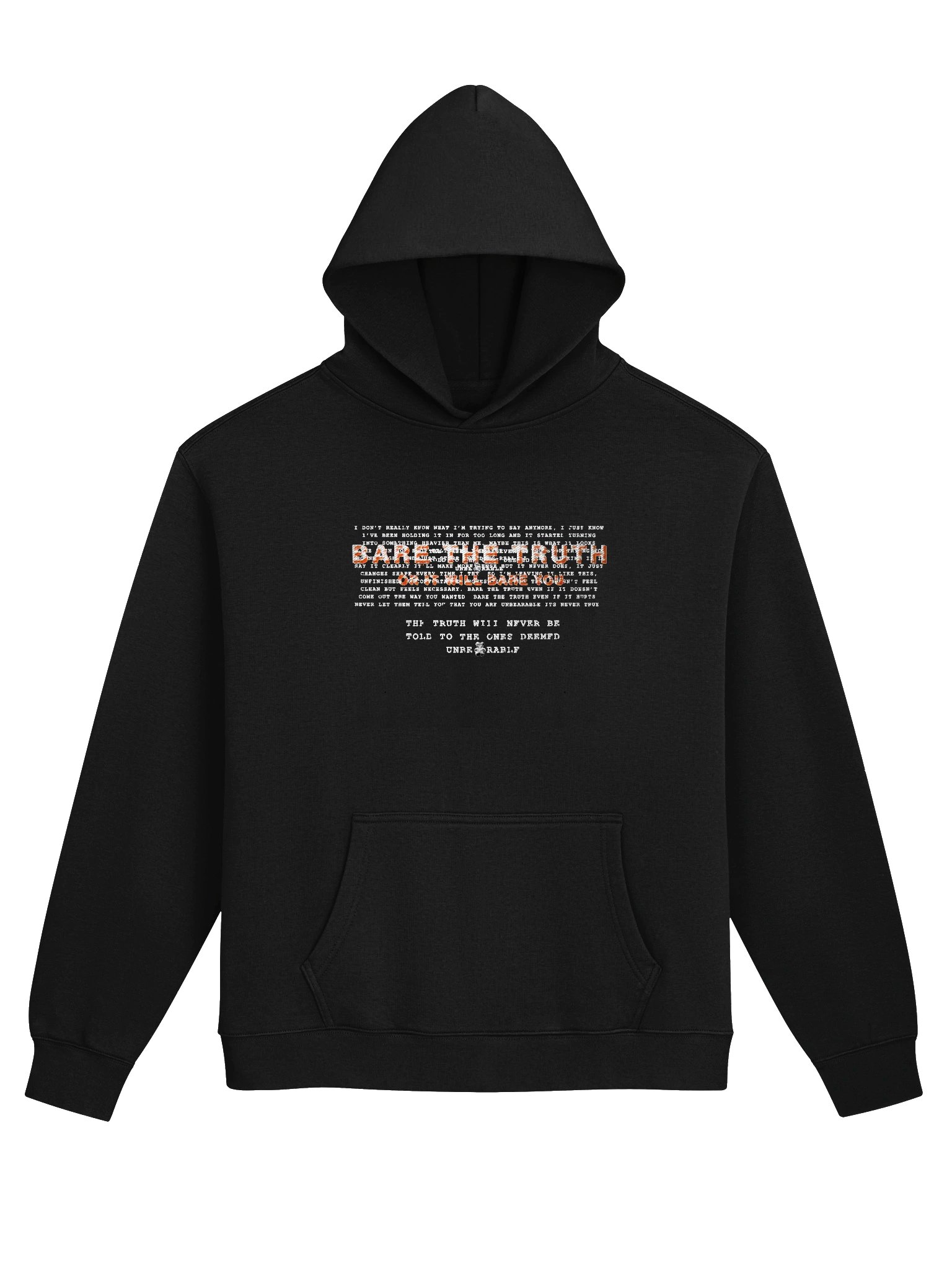 'BARE THE TRUTH' Hoodie product image (1)