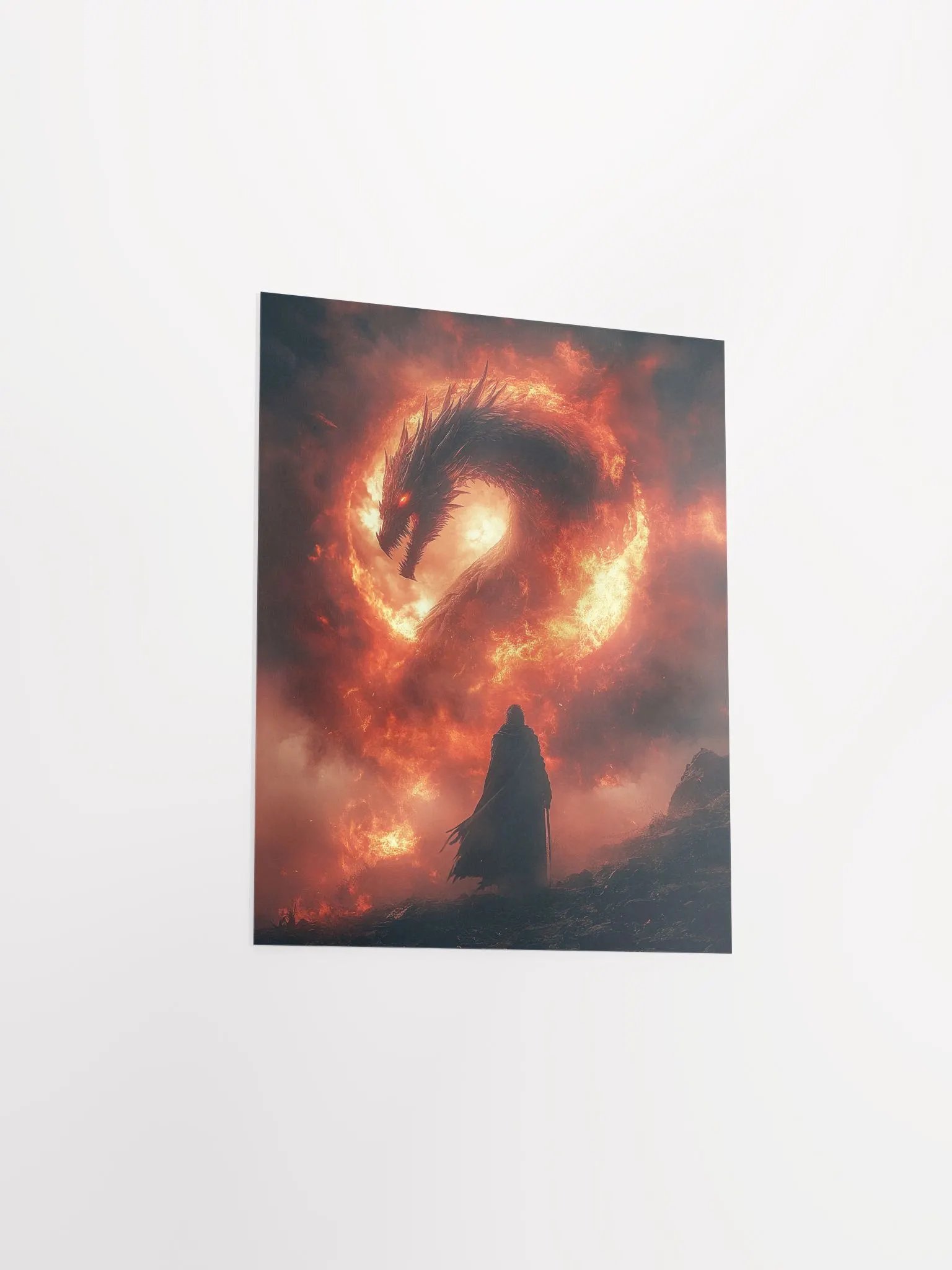 Fire dragon wanderer - Poster product image (14)