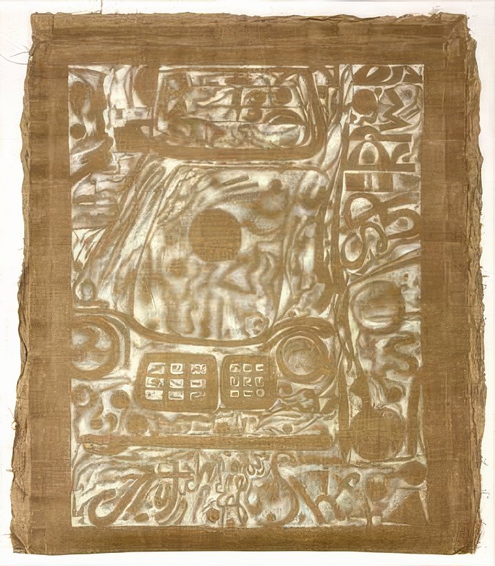 Gear (1991) (34" x 44") Rolled Canvas Original product image (1)